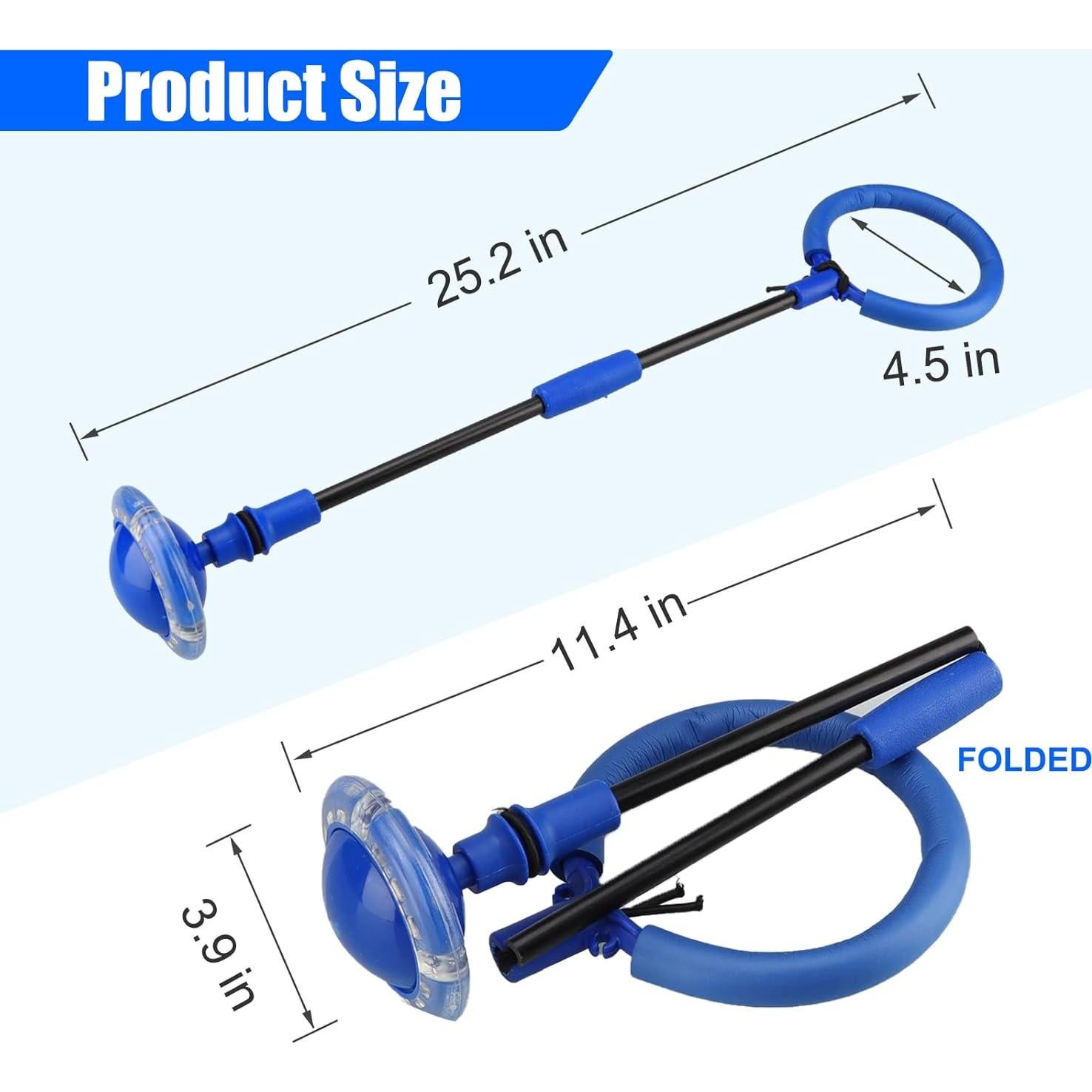 Bola de Salto de Tobillo Chridark Azul - Juguete Deportivo para Niños