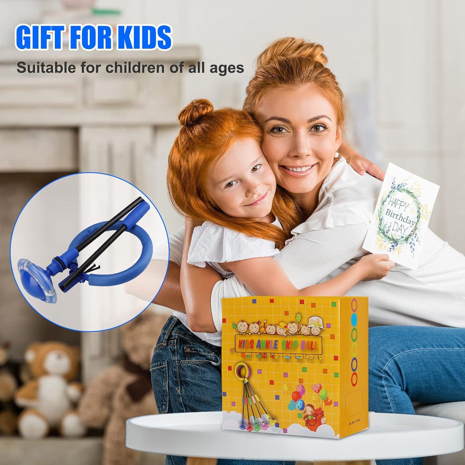 Bola de Salto de Tobillo Chridark Azul - Juguete Deportivo para Niños