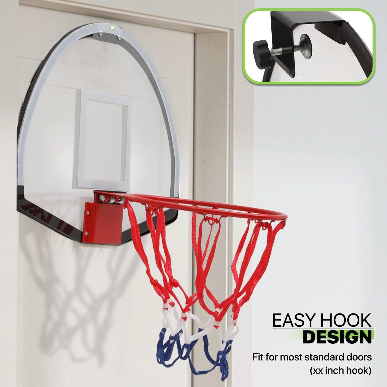Aro de Baloncesto Mini Magshion 45.7x33cm para Puerta