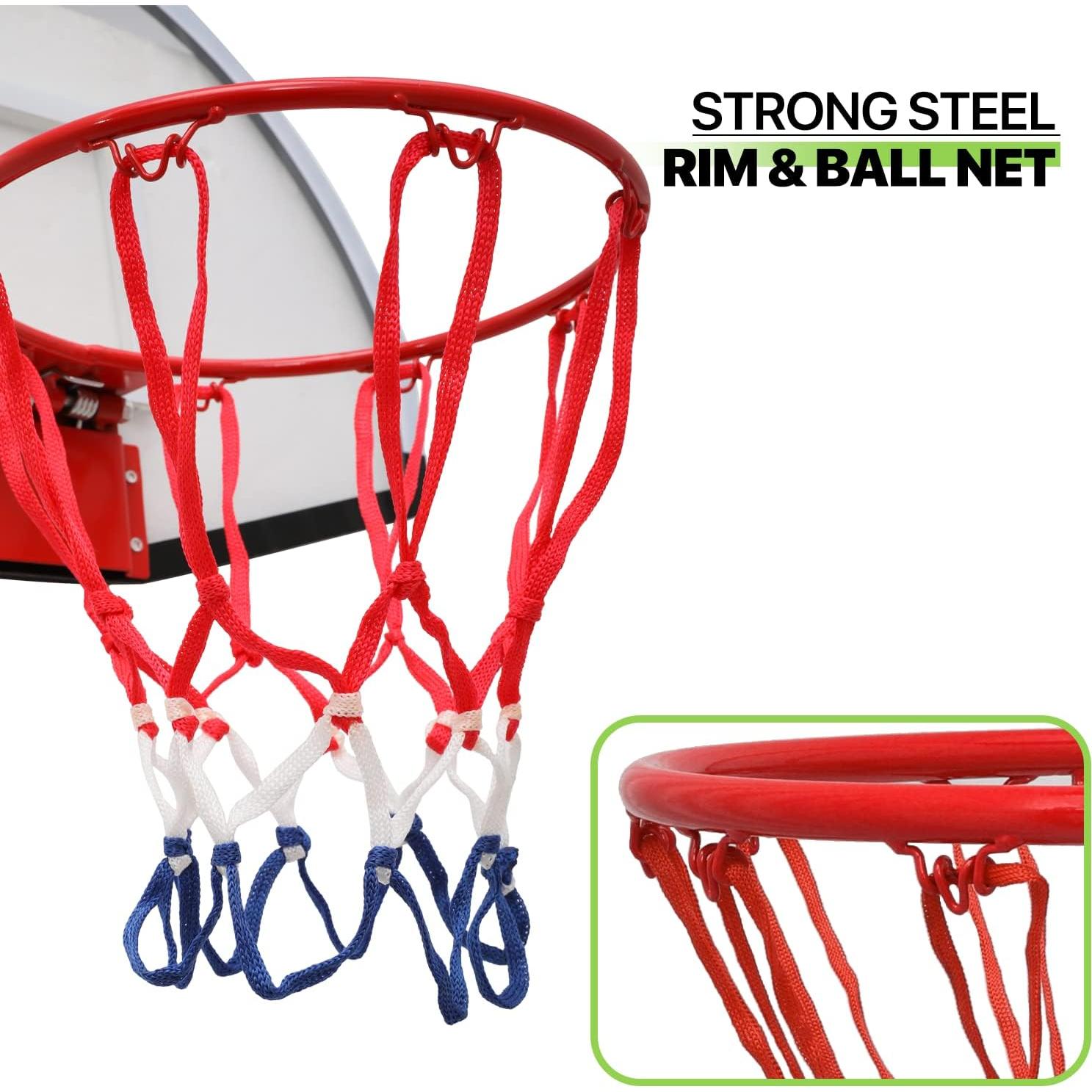 Aro de Baloncesto Mini Magshion 45.7x33cm para Puerta