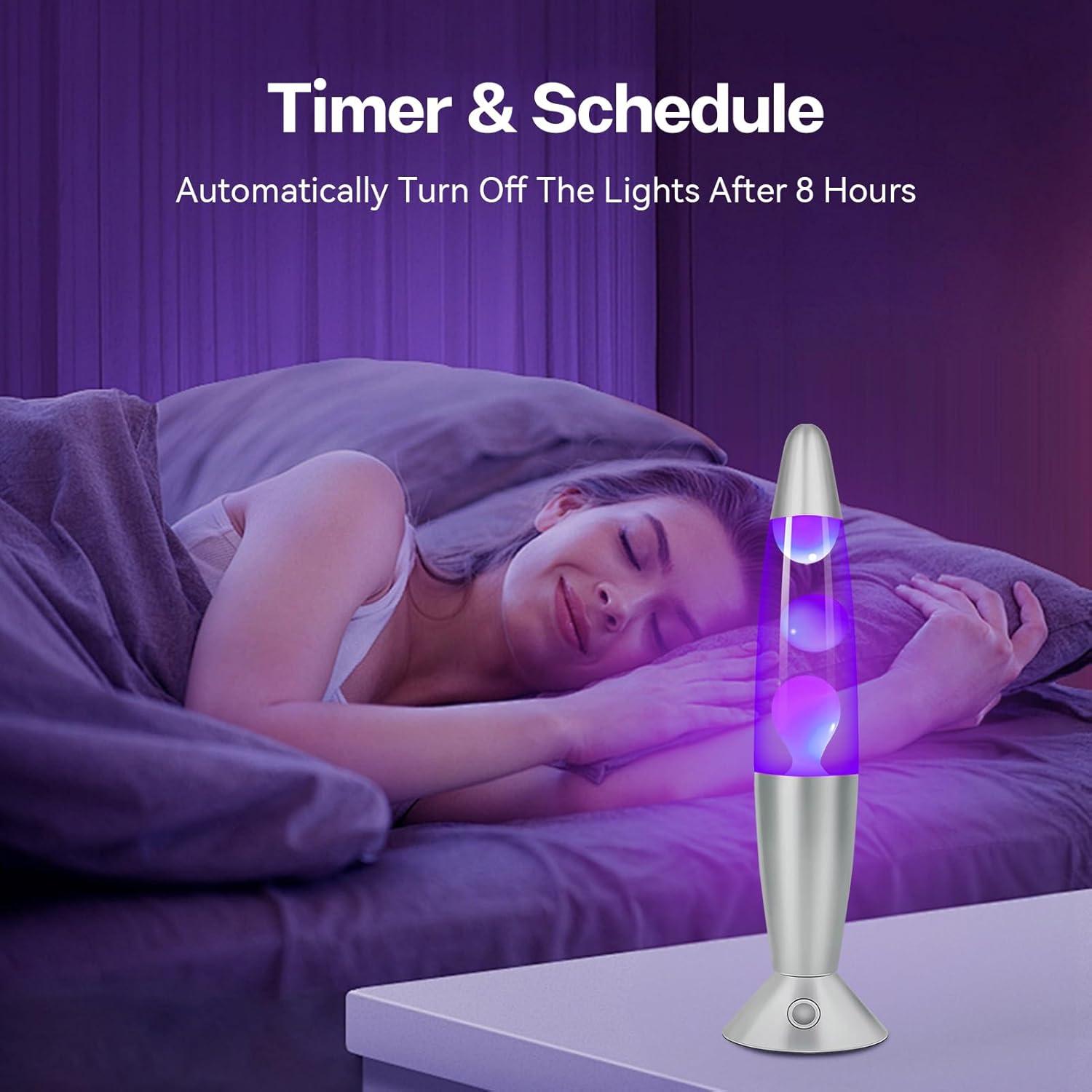 Lámpara LED Cambiante Lazzgan 40.6 cm Control Remoto