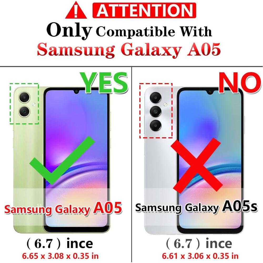 Funda Militar para Samsung Galaxy A05 con Soporte - Verde