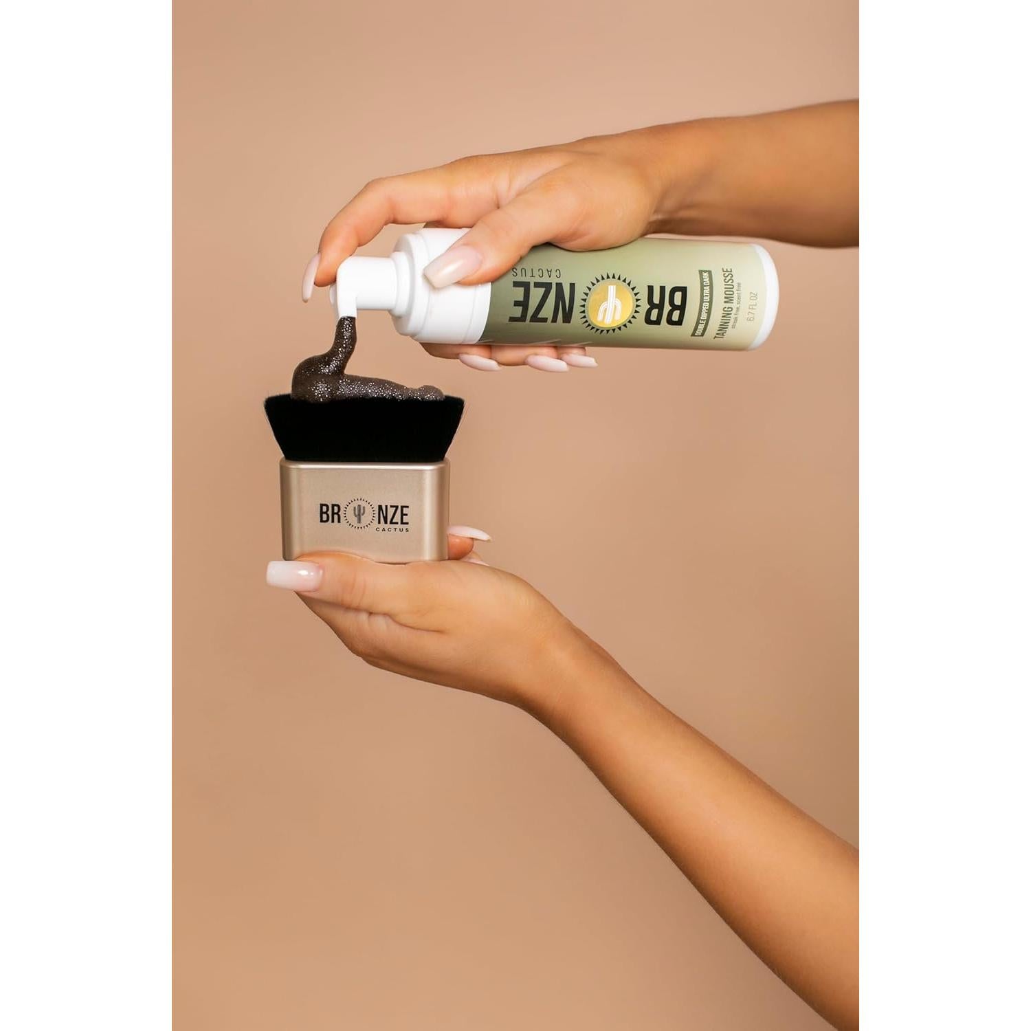 Mousse Autobronceador Ultra Oscuro Bronze Cactus 200ml Vegano