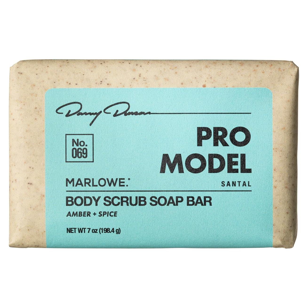 Jabón Exfoliante en Barra MARLOWE. 198 g - Aroma Sándalo