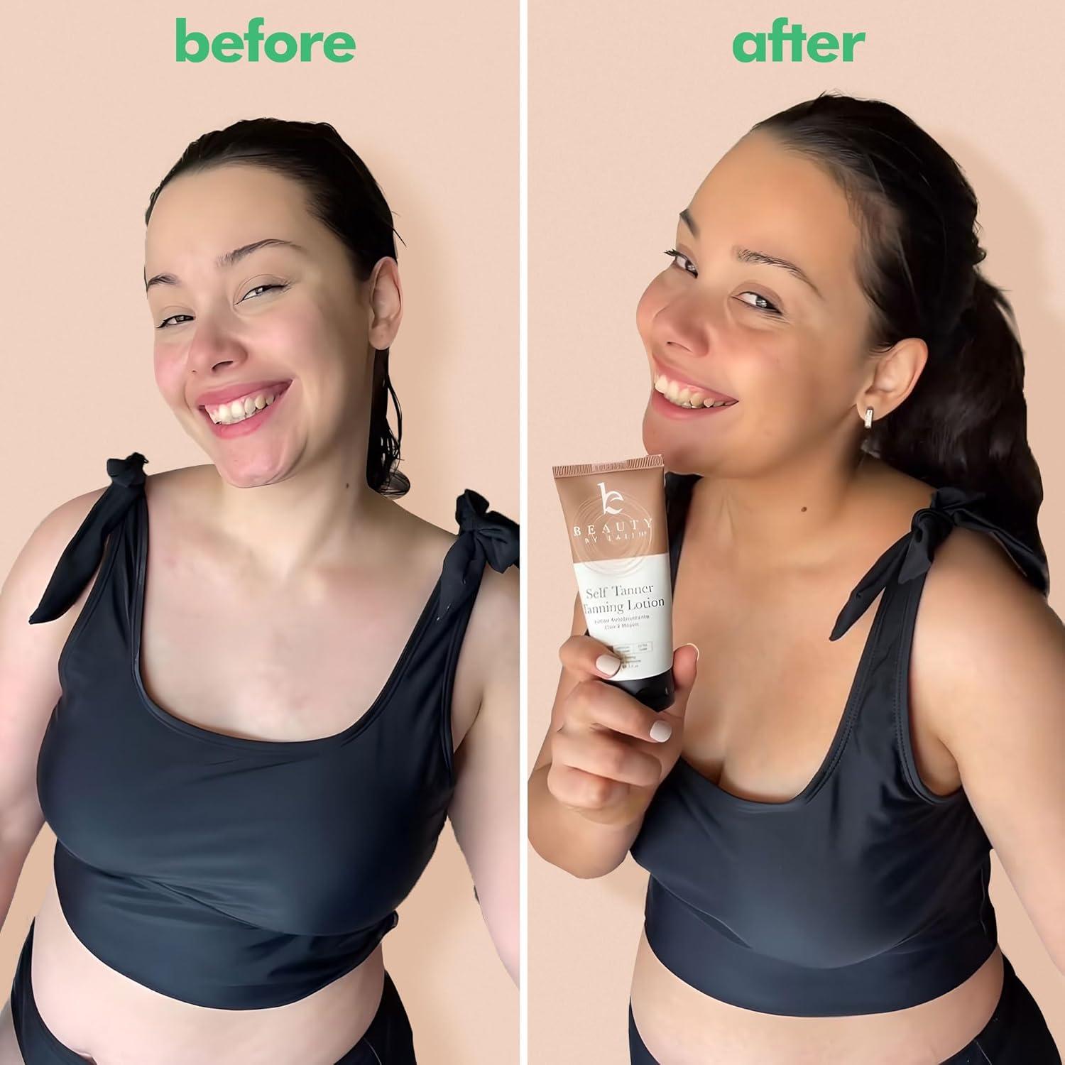 Loción Bronceadora Gradual Beauty by Earth 89 ml Viaje