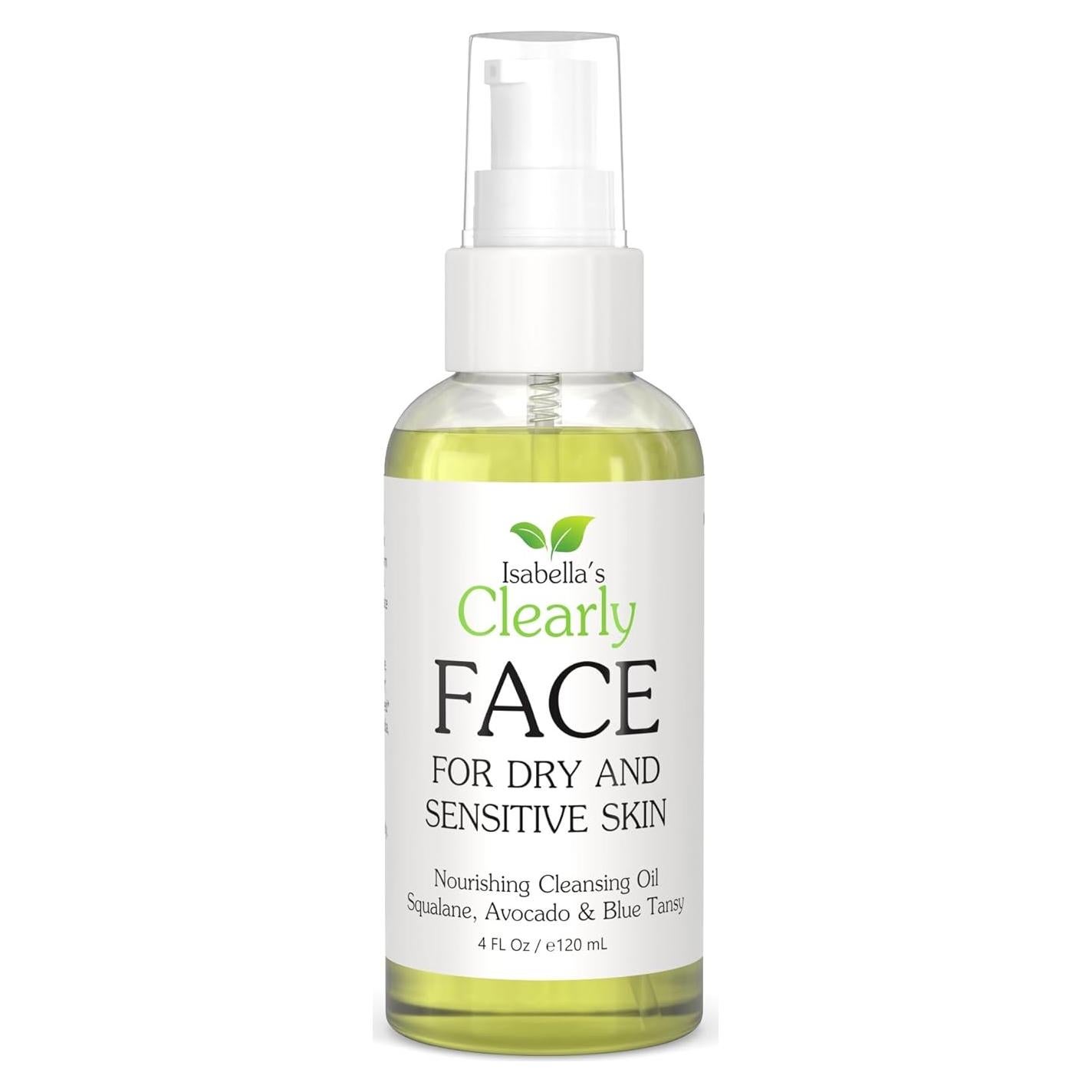 Limpiador Facial Aceite Natural Clearly FACE 130g Piel Seca
