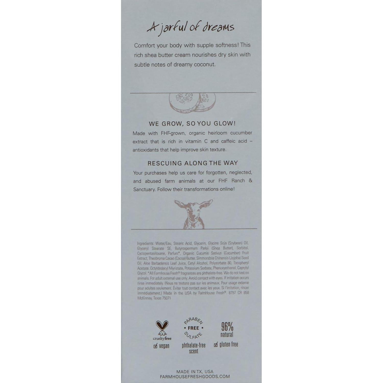 Loción Corporal FarmHouse Fresh Manteca de Karité 236.6 ml