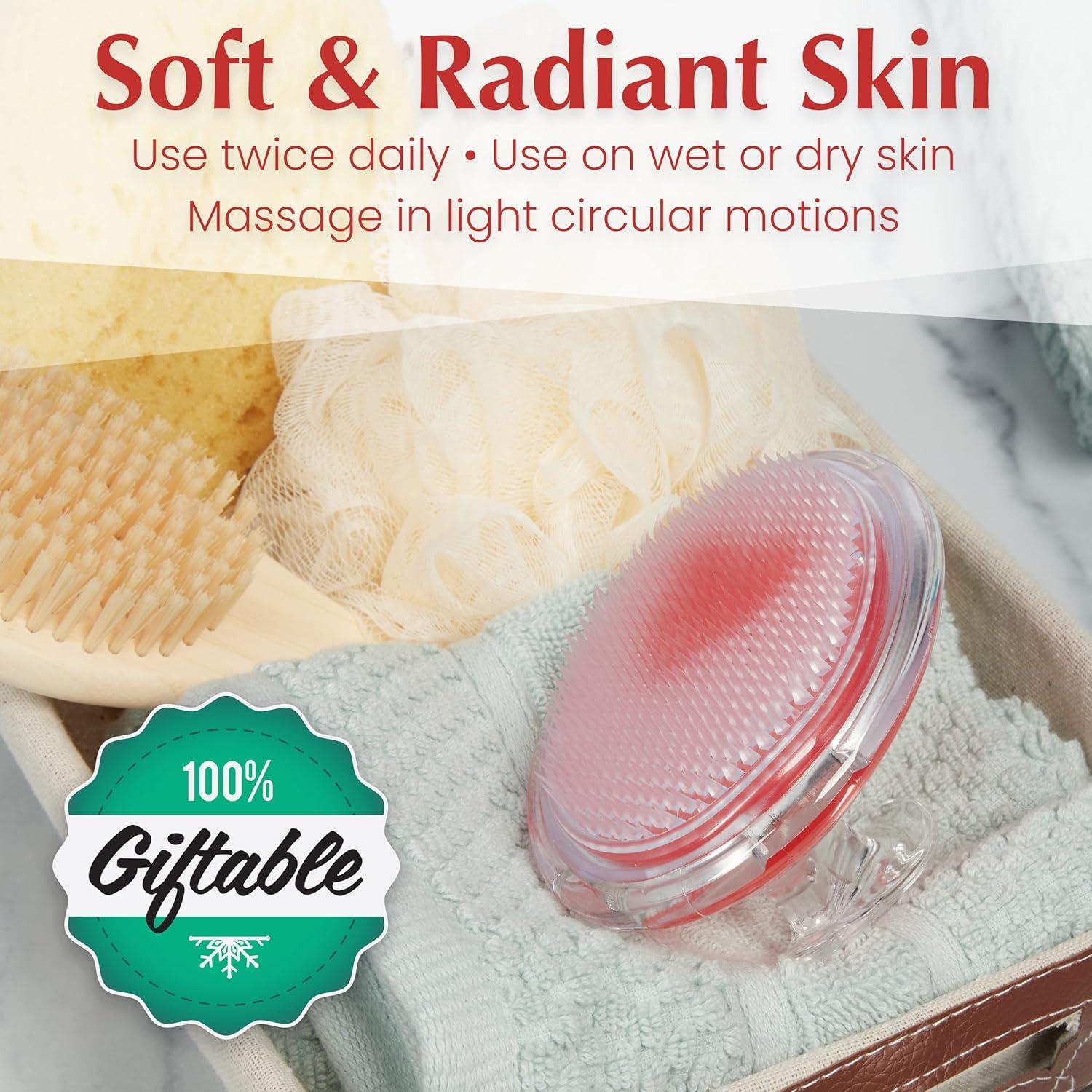 Cepillo Exfoliante Dylonic para Vellos Encarnados - 10.16x7.62 cm