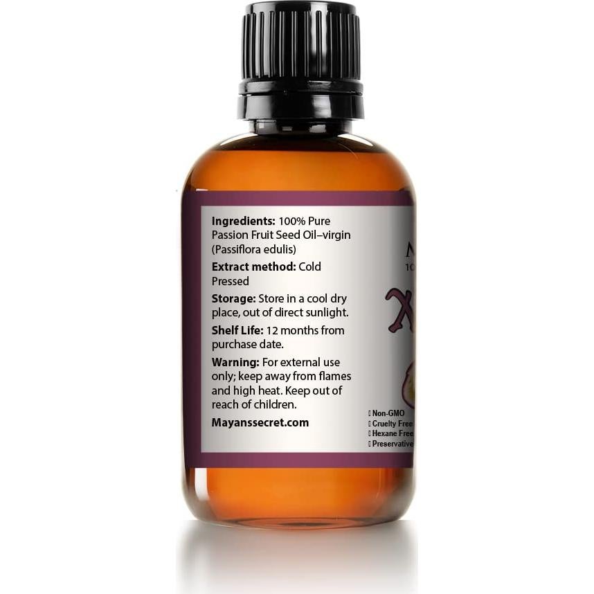 Aceite de Semilla de Fruta de la Pasión Mayan's Secret 118ml