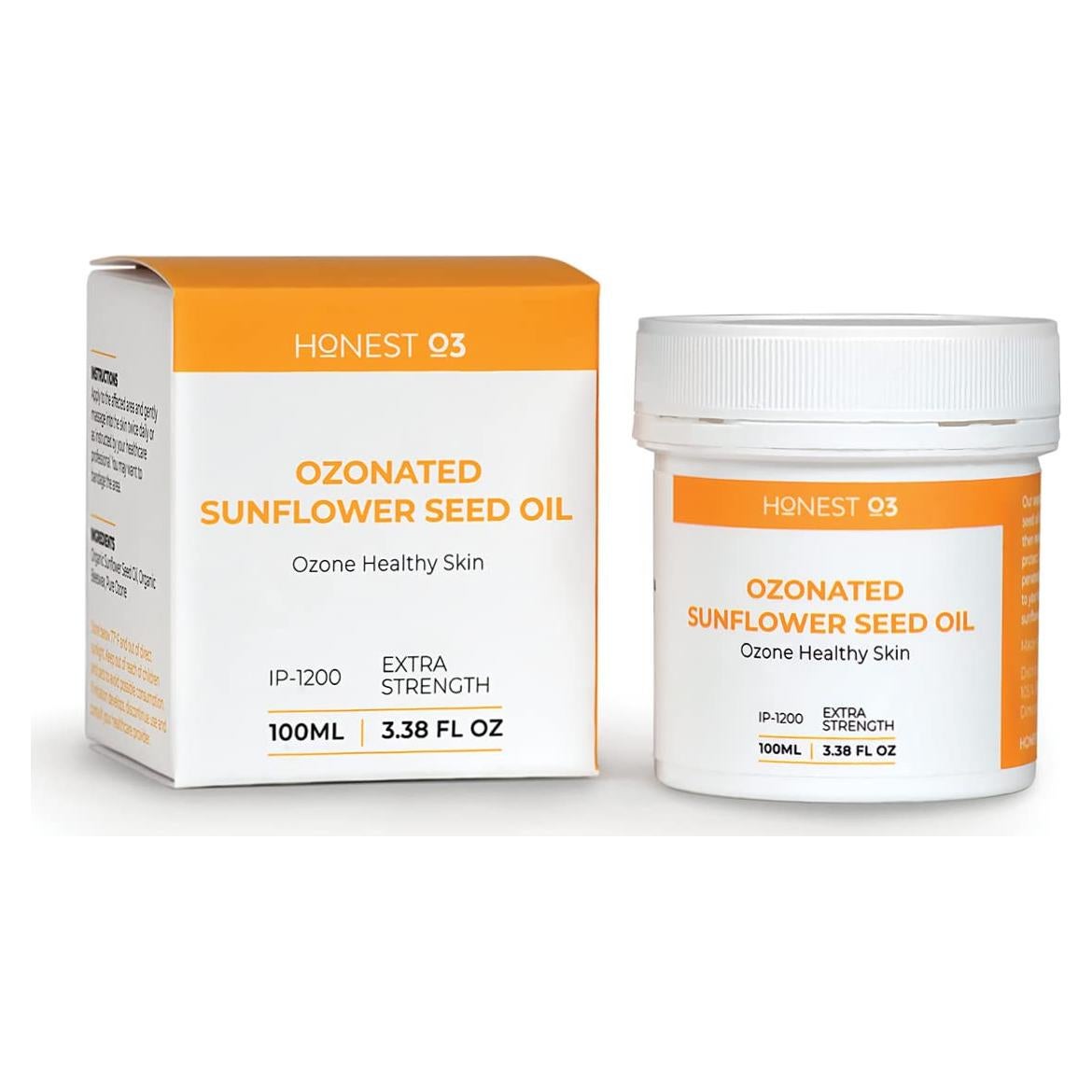 Aceite de Girasol Ozonizado 95.7 ml - Cuidado de la Piel