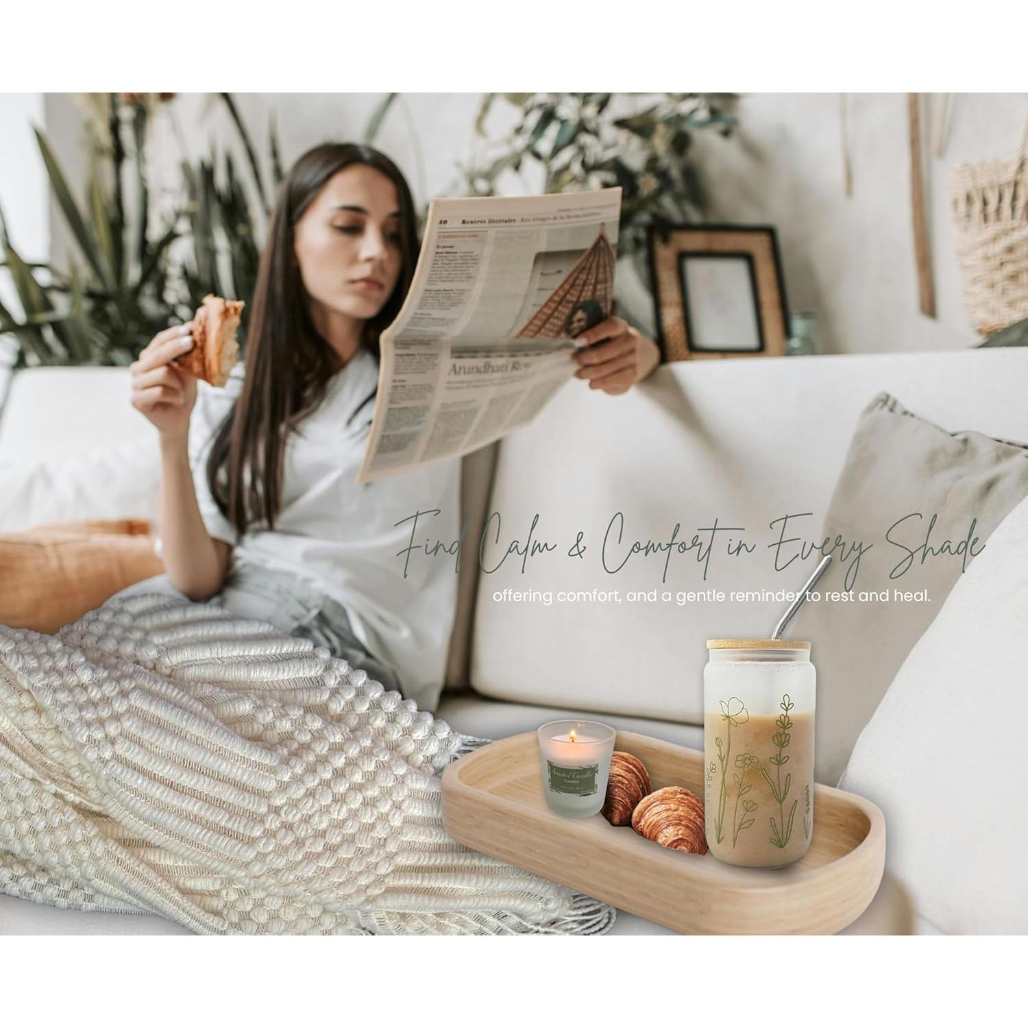 Cesta de Regalo de Cuidado Personal CastaTeo Verde Salvia