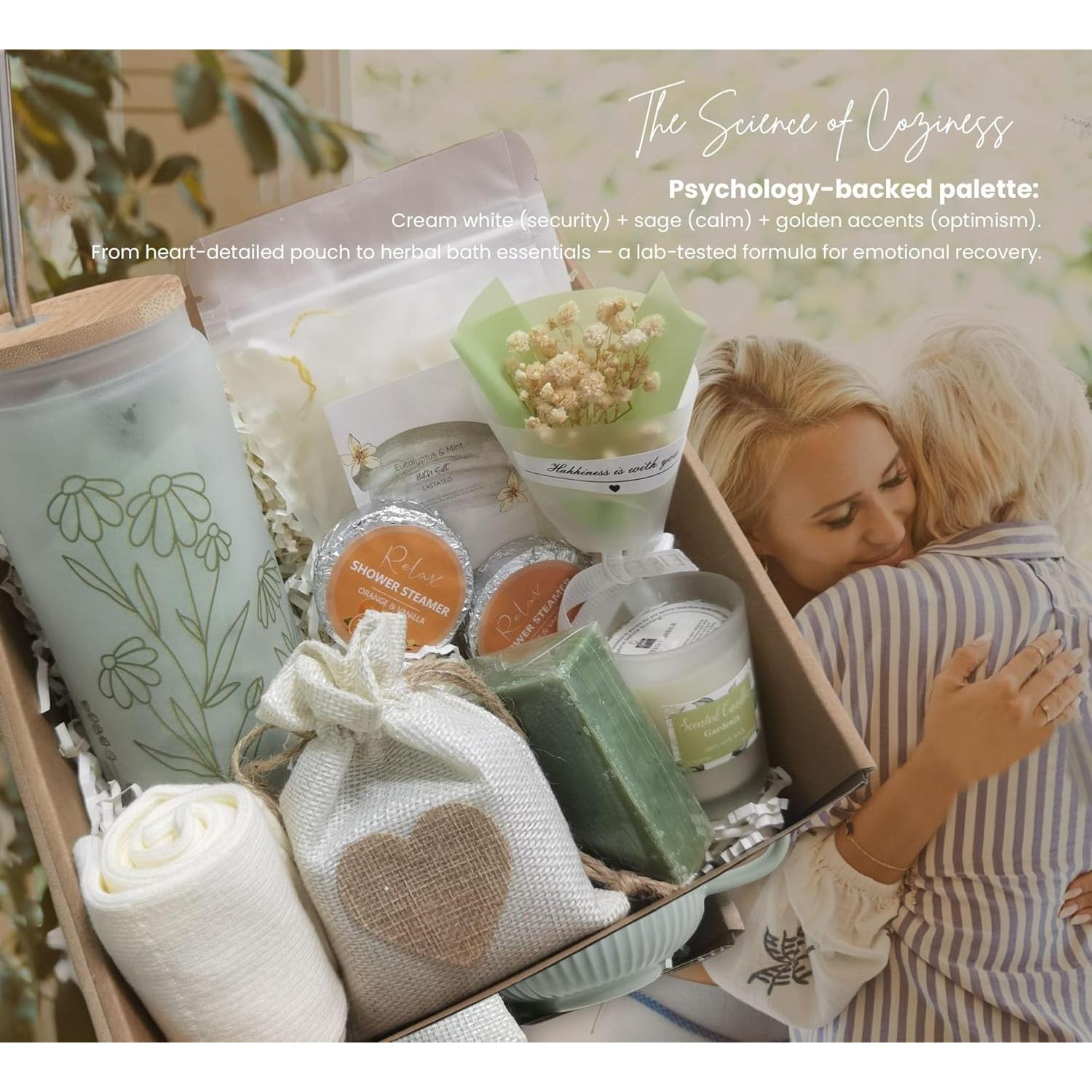 Cesta de Regalo de Cuidado Personal CastaTeo Verde Salvia