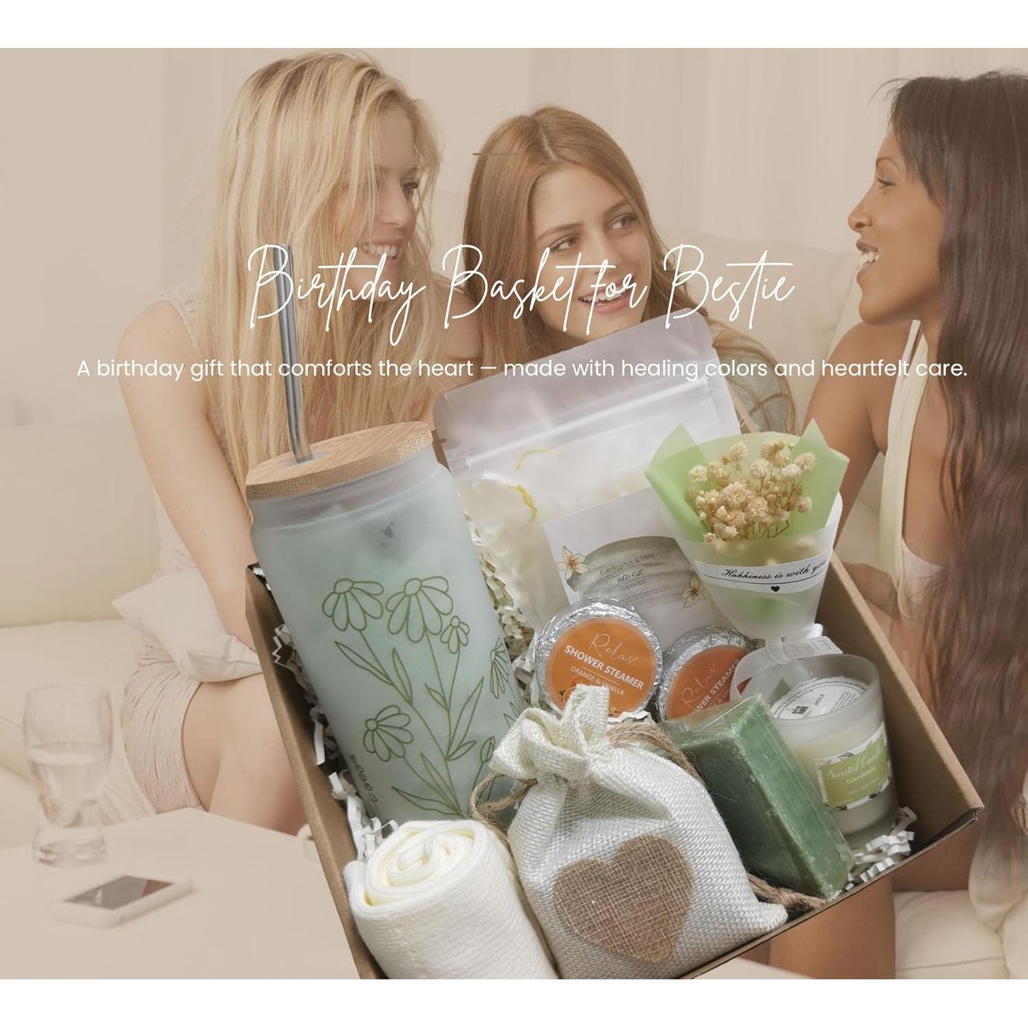 Cesta de Regalo de Cuidado Personal CastaTeo Verde Salvia