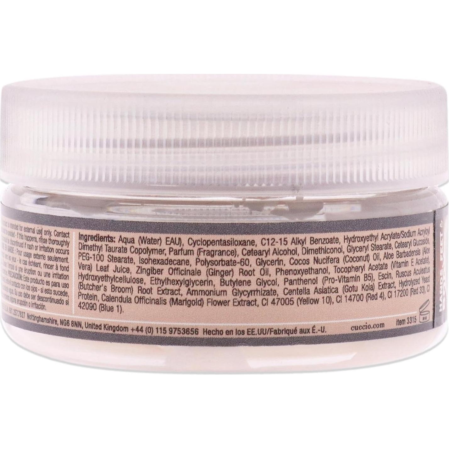 Crema Corporal Cuccio Naturale 42.52 g Coco y Jengibre Blanco