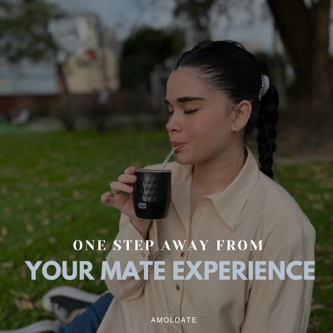 Taza de Yerba Mate MATEAVA Acero Inoxidable Doble Pared