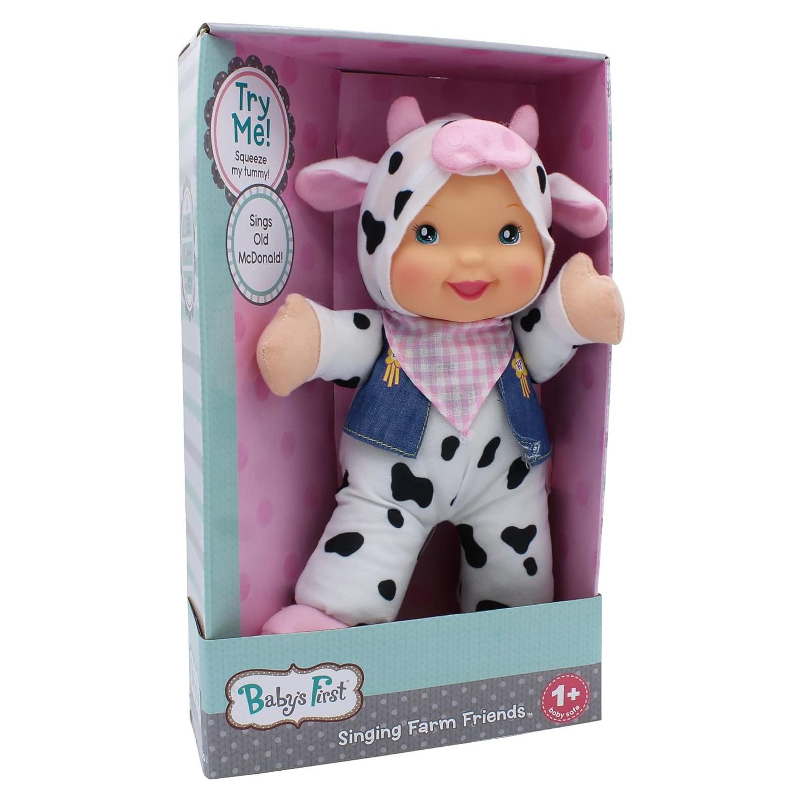 Muñeca Musical Vaca Suave Goldberger 35.56 cm para Bebés