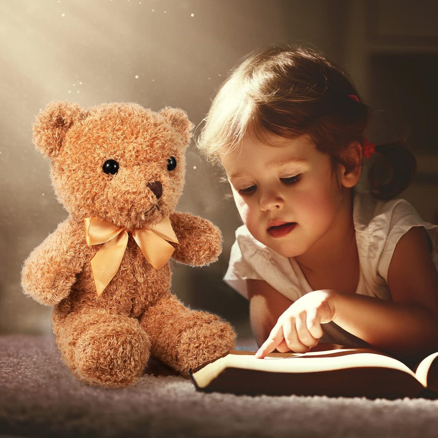 Ositos de Peluche HyDren 30.48 cm Pack de 12 con Lazos