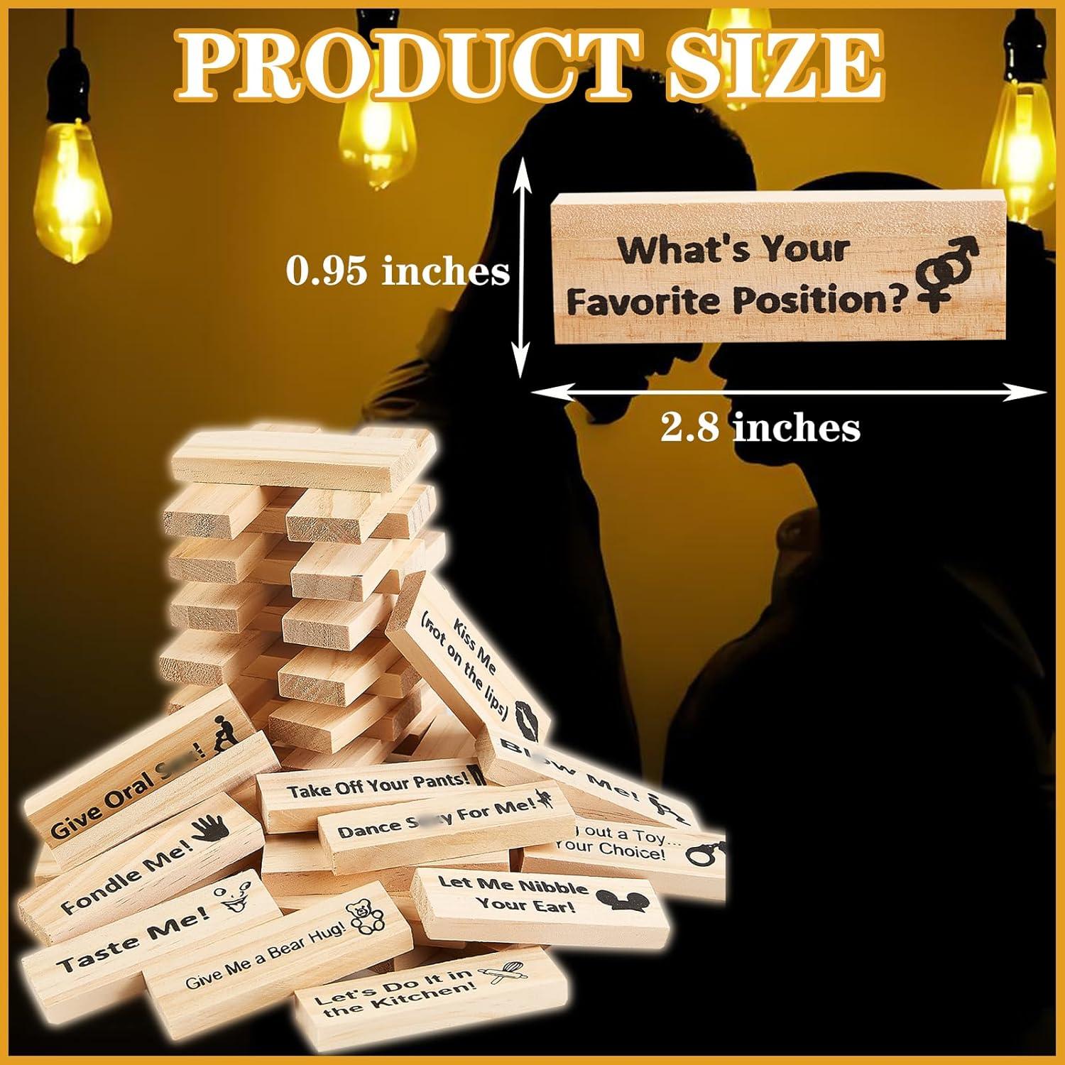 Juego de Torre de Lust Crkeiyr 48 Piezas para Adultos