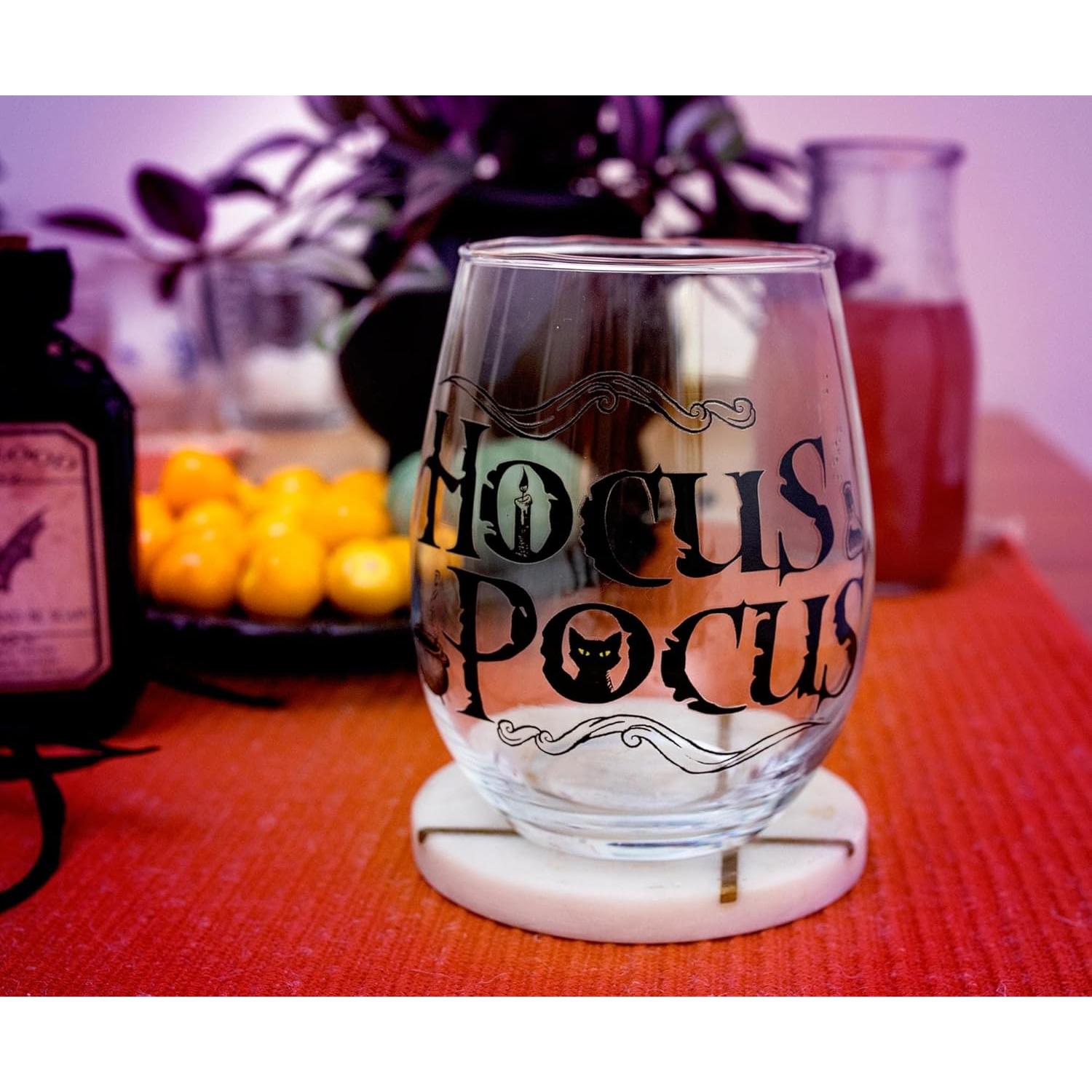 Vaso de vino sin tallo Hocus Pocus Disney 590 ml