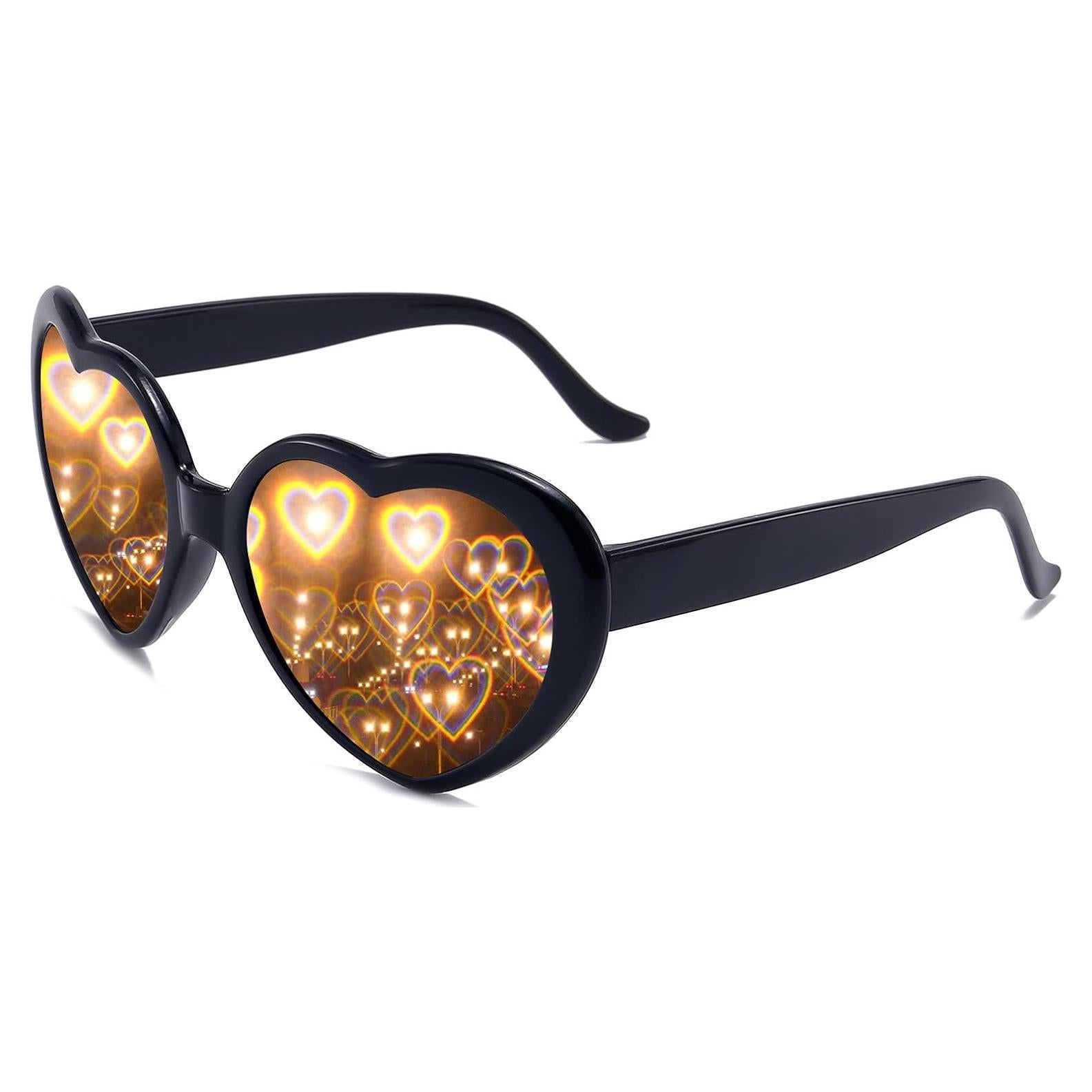 Gafas de Sol Corazón Dollger UV400 para Fiesta y Rave
