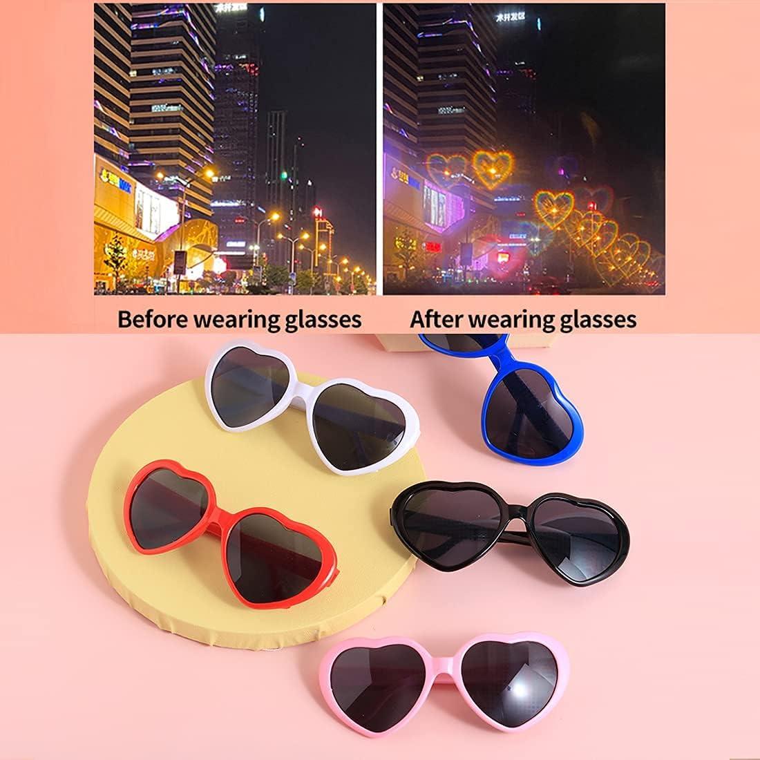 Gafas de Sol Corazón Dollger UV400 para Fiesta y Rave