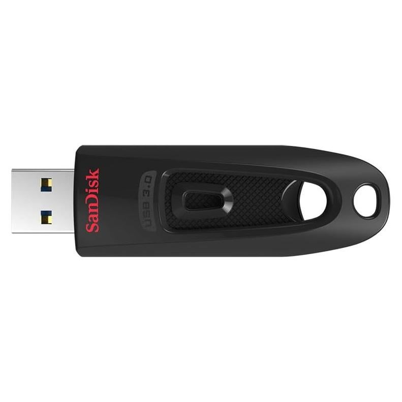 SanDisk Ultra 16GB USB 3.0 Flash Drive - 130MB/s, Negro