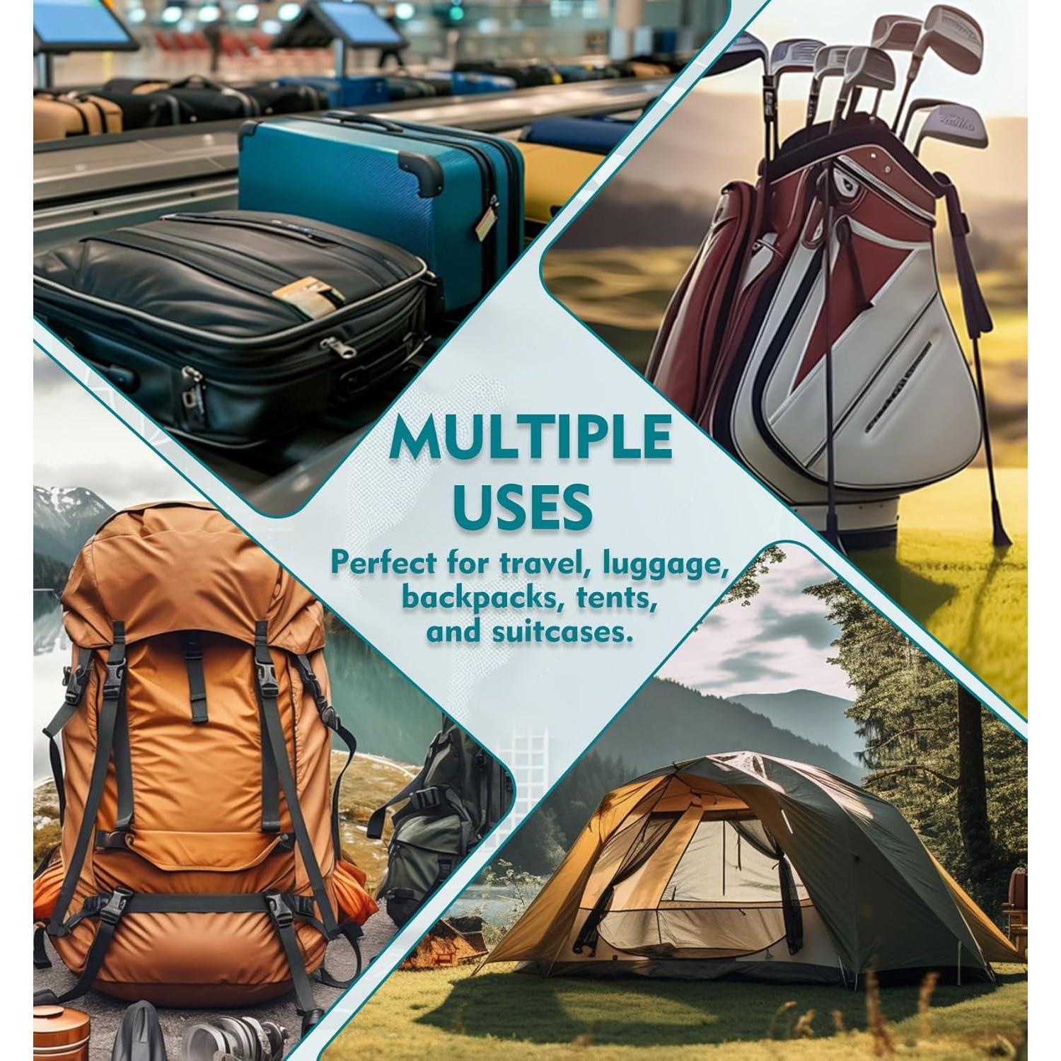 Candado de Maleta ANVIL TSA008 4 Dígitos Negro