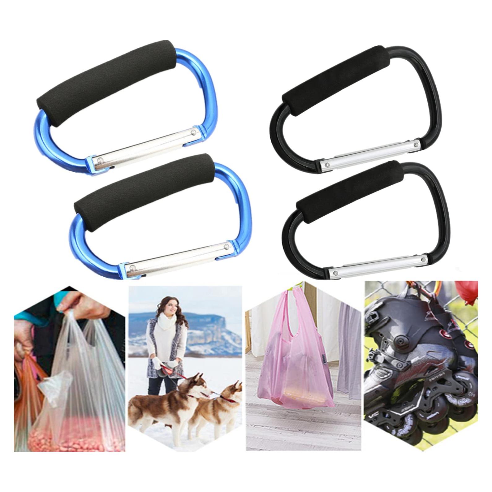 Soporte para Bolsas de Compras Magnoloran - 4 Ganchos Aluminio