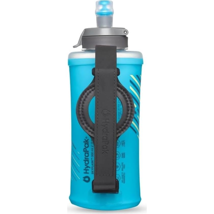 Botella de Agua Plegable HydraPak SkyFlask 500ml - Ligera y Ajustable