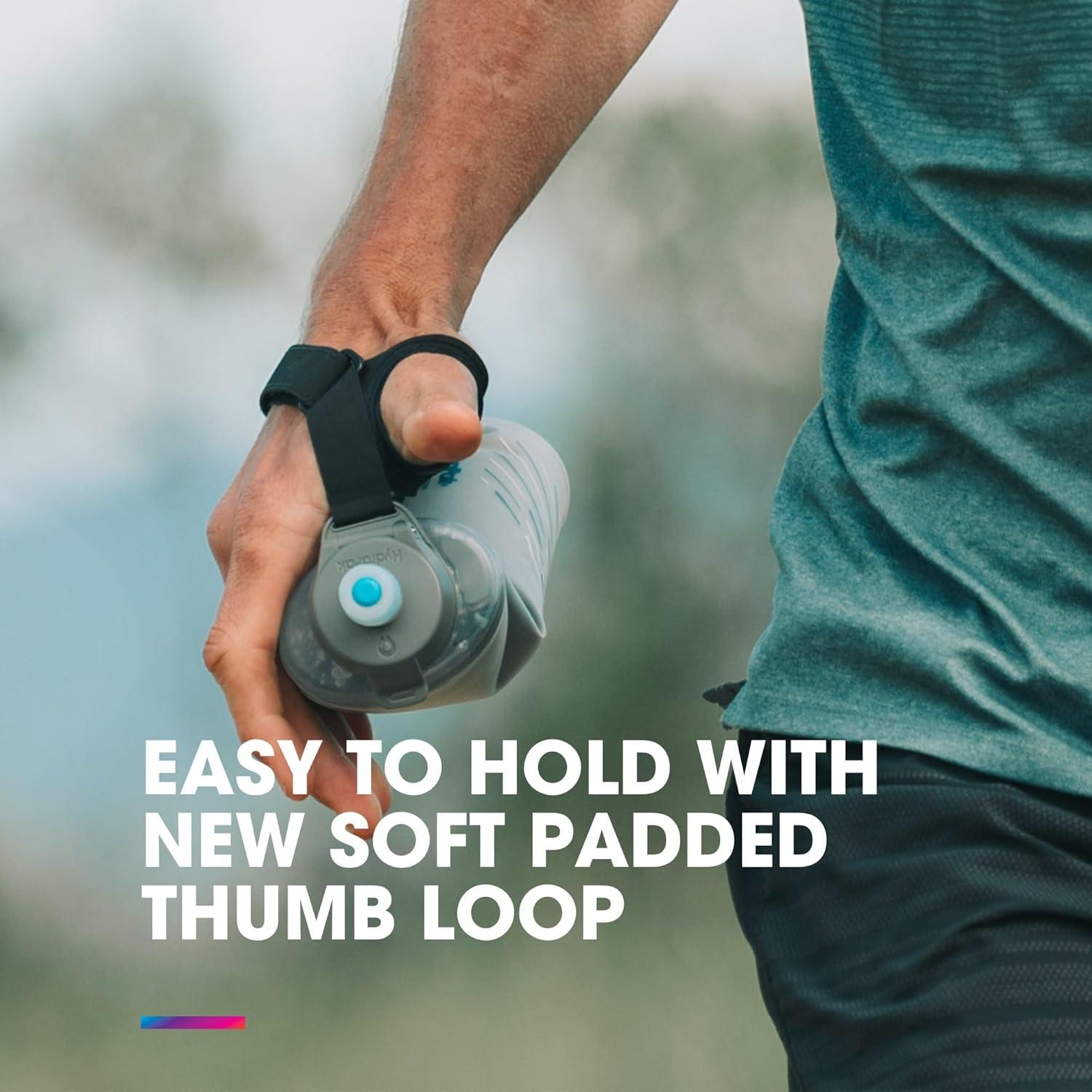 Botella de Agua Plegable HydraPak SkyFlask 500ml - Ligera y Ajustable