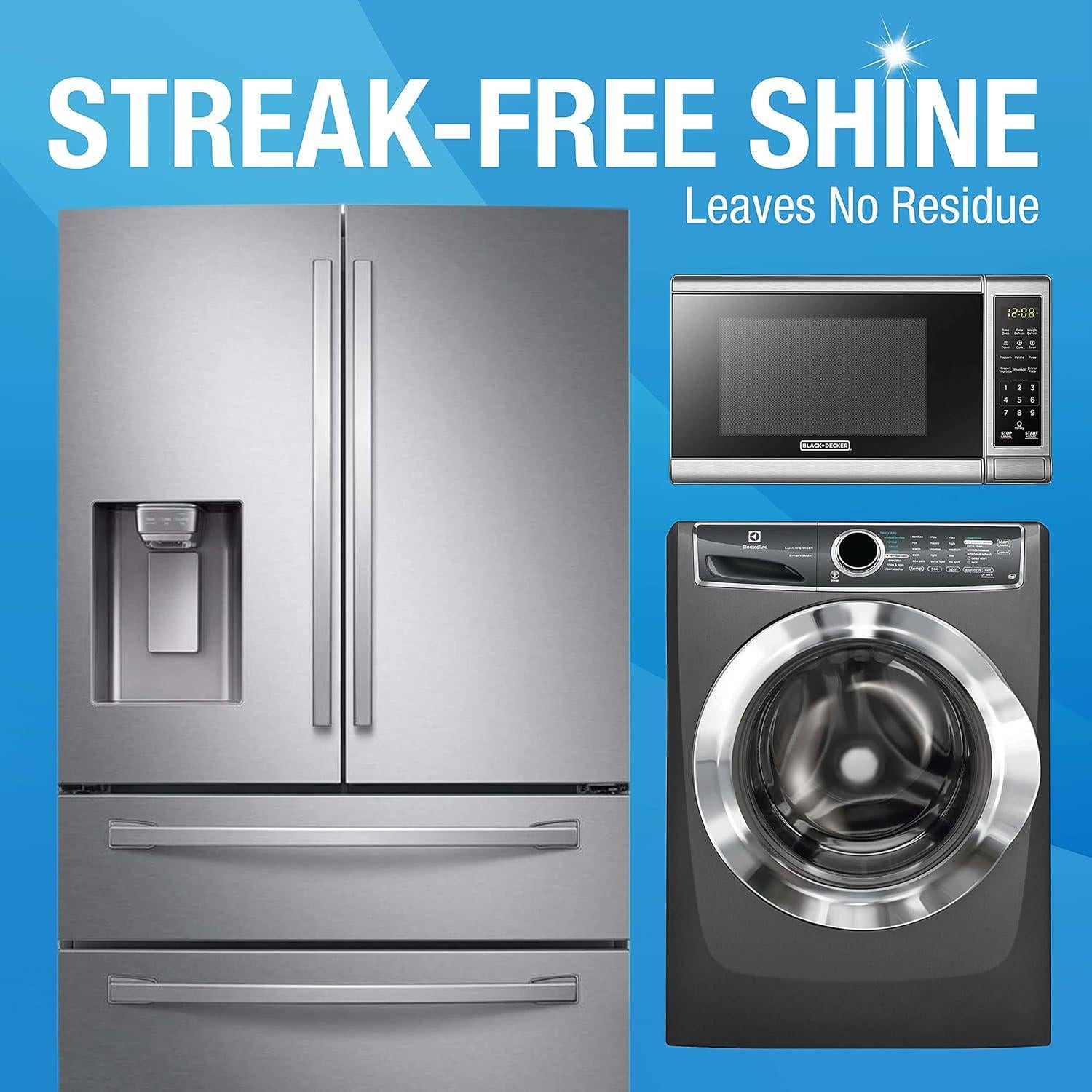 Toallitas de Limpieza para Acero Inoxidable - 30 Unidades