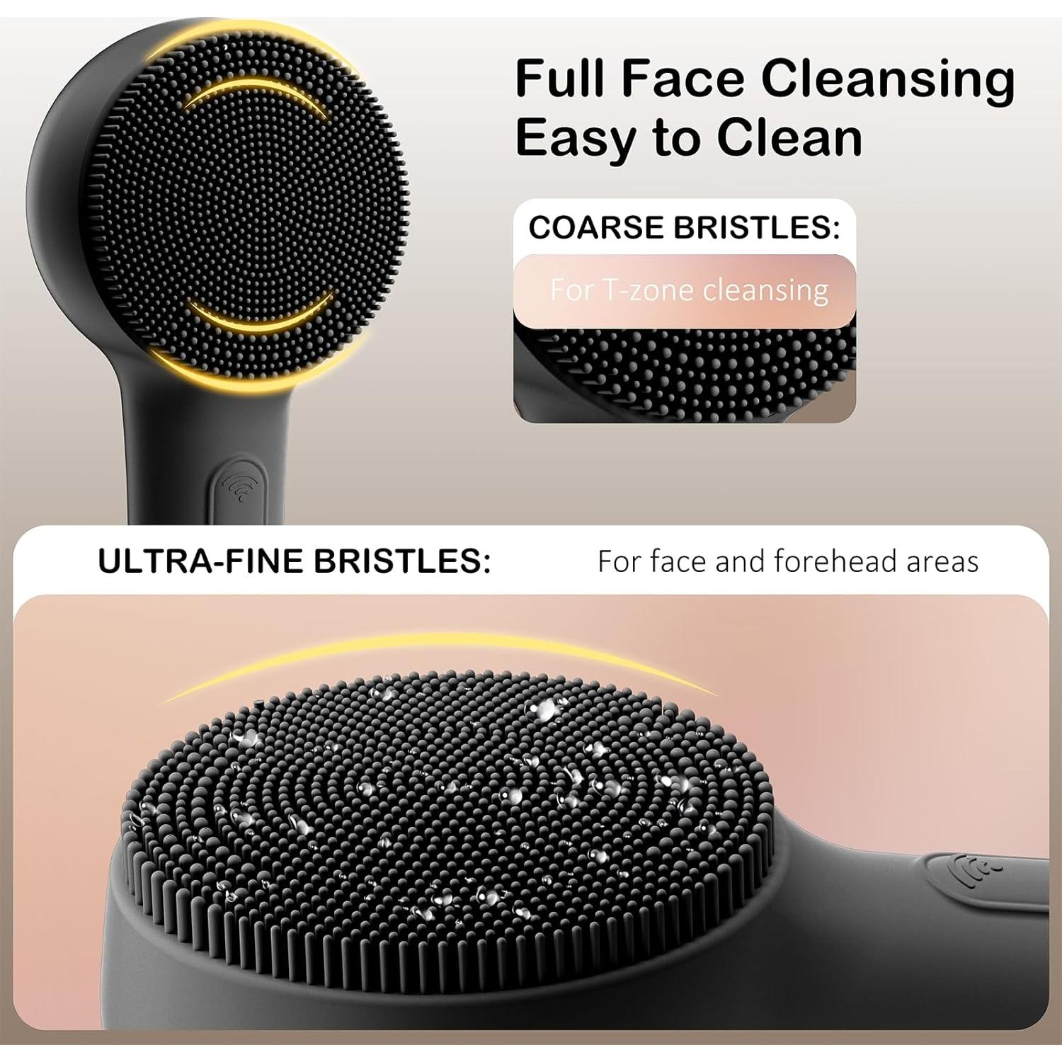 Cepillo Facial Eléctrico OUTIFUO JMY Silicona a Prueba de Agua