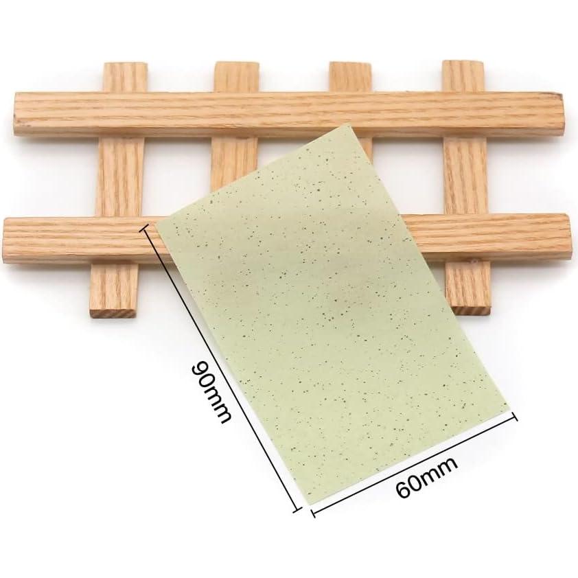 Hojas Absorbentes de Aceite Kissy Miss - 100 Unidades - Verde