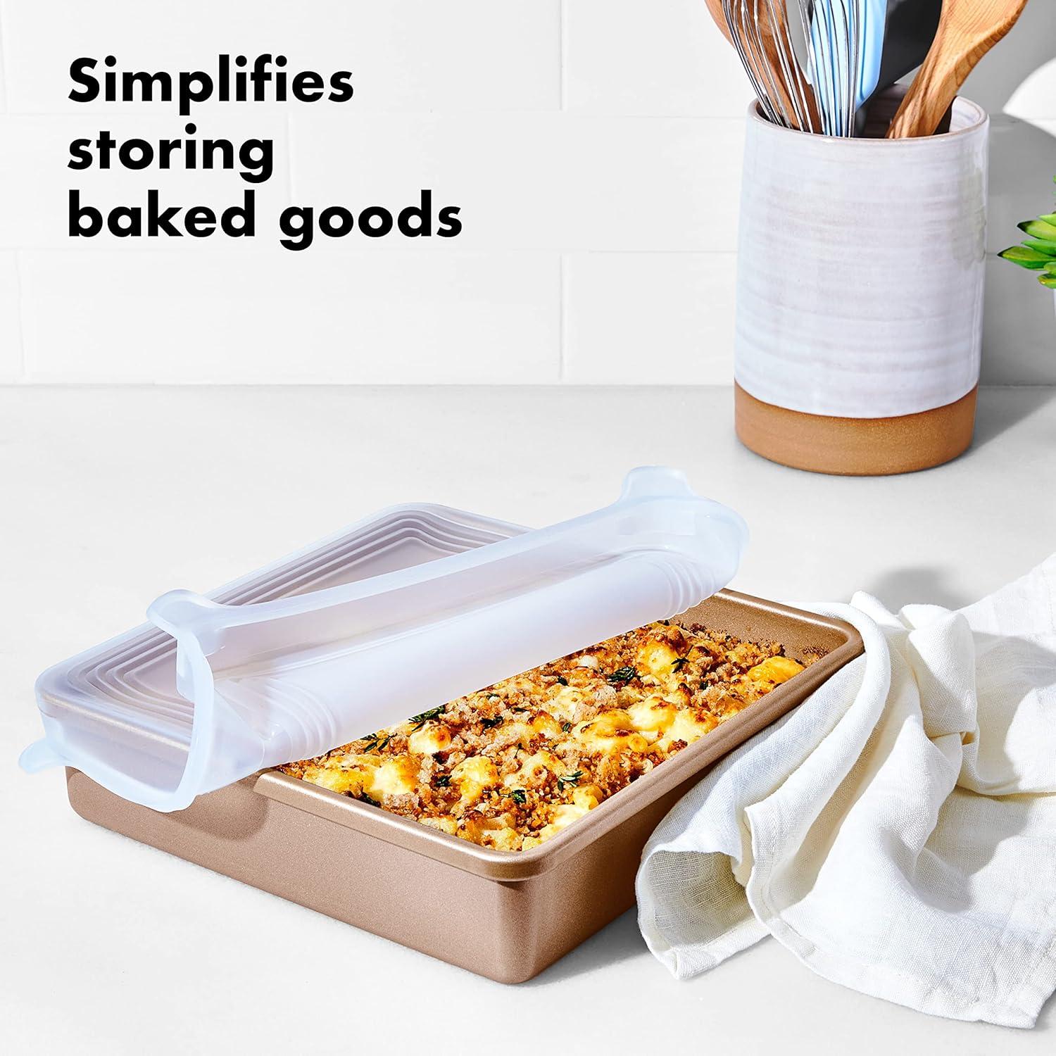 Tapa de Silicona OXO Good Grips 23x23 cm para Hornear