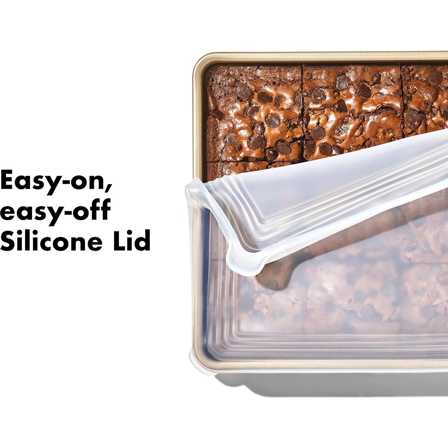 Tapa de Silicona OXO Good Grips 23x23 cm para Hornear