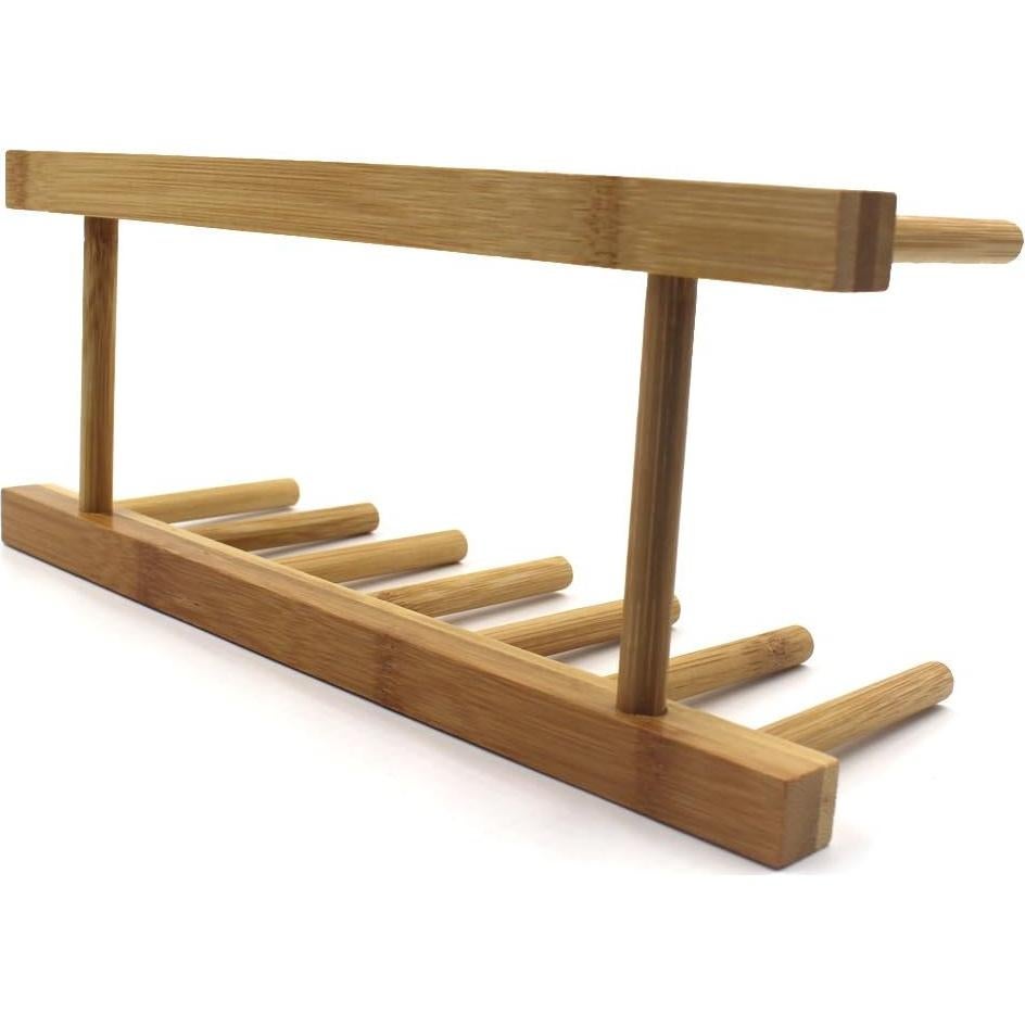 Estante de Platos de Bambú INNERNEED 30x12x10 cm Organizador