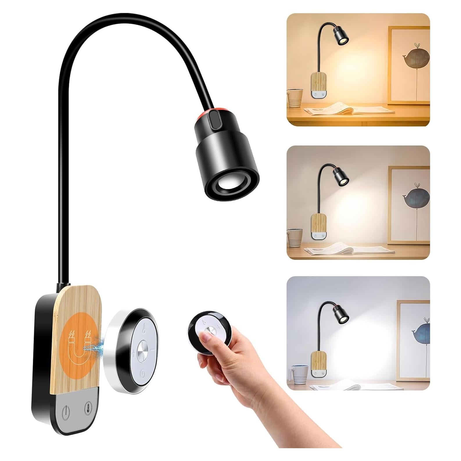 Luz de Lectura LED Osuke Montada en Pared con Control Táctil