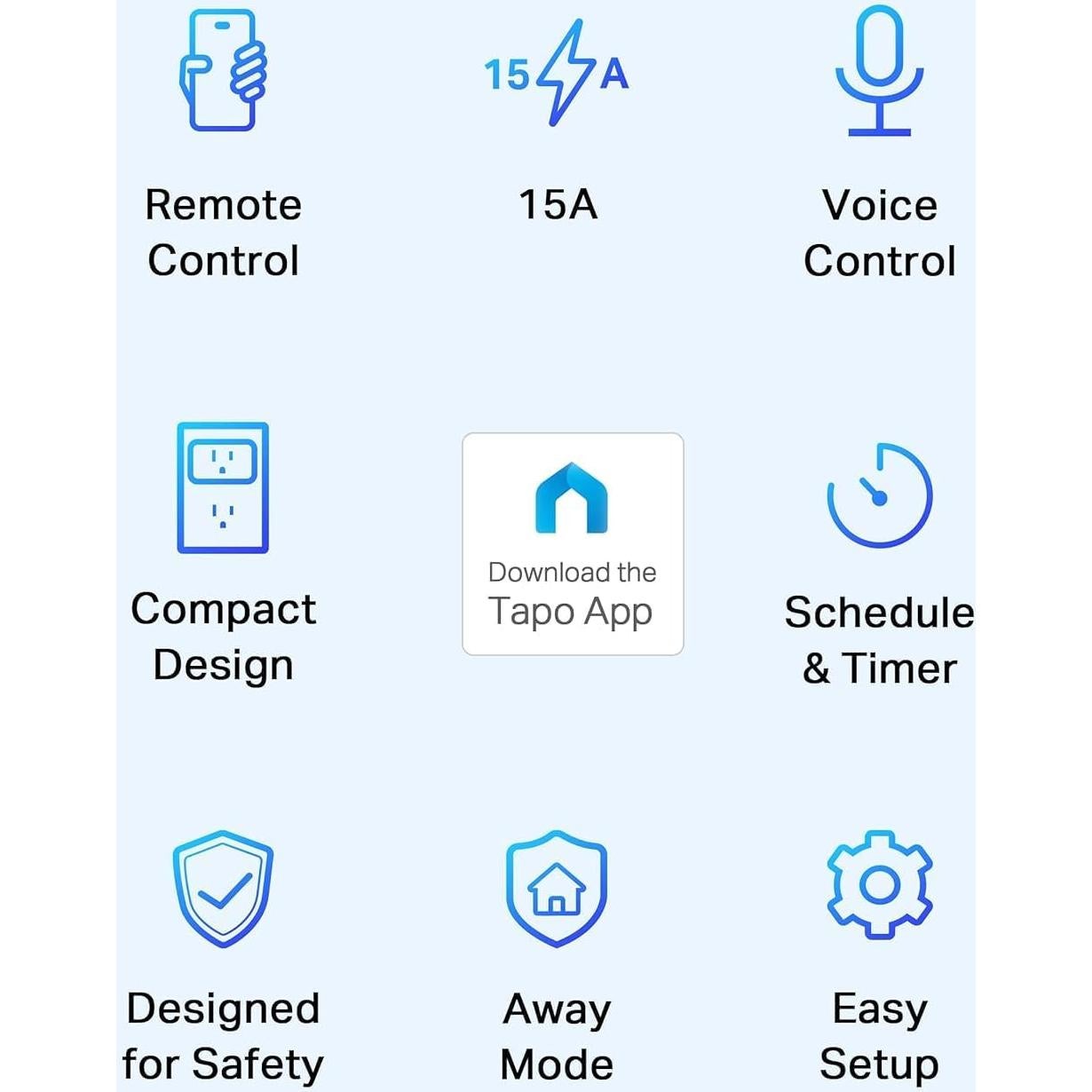 Enchufe Inteligente TP-Link Tapo P105 Mini 4-Pack Wi-Fi