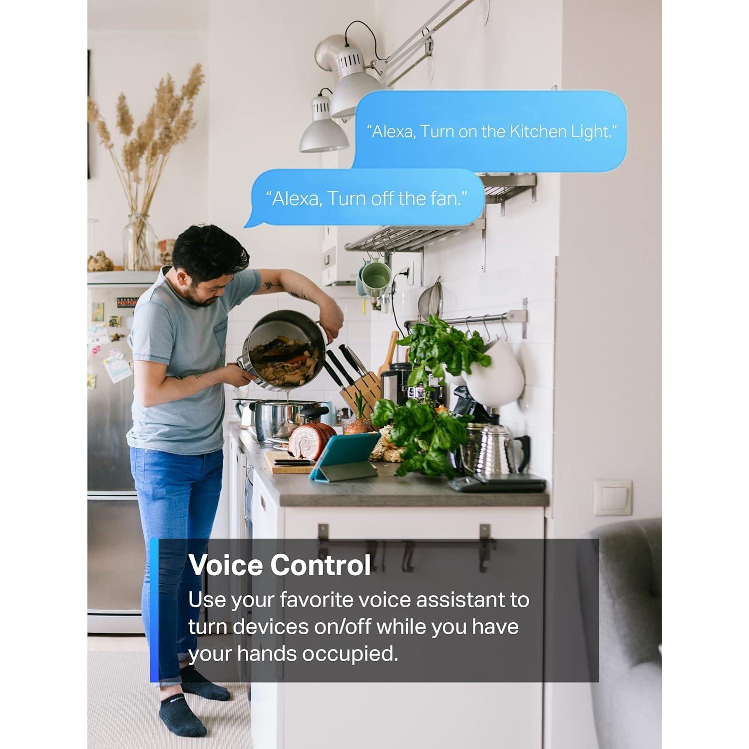 Enchufe Inteligente TP-Link Tapo P105 Mini 4-Pack Wi-Fi