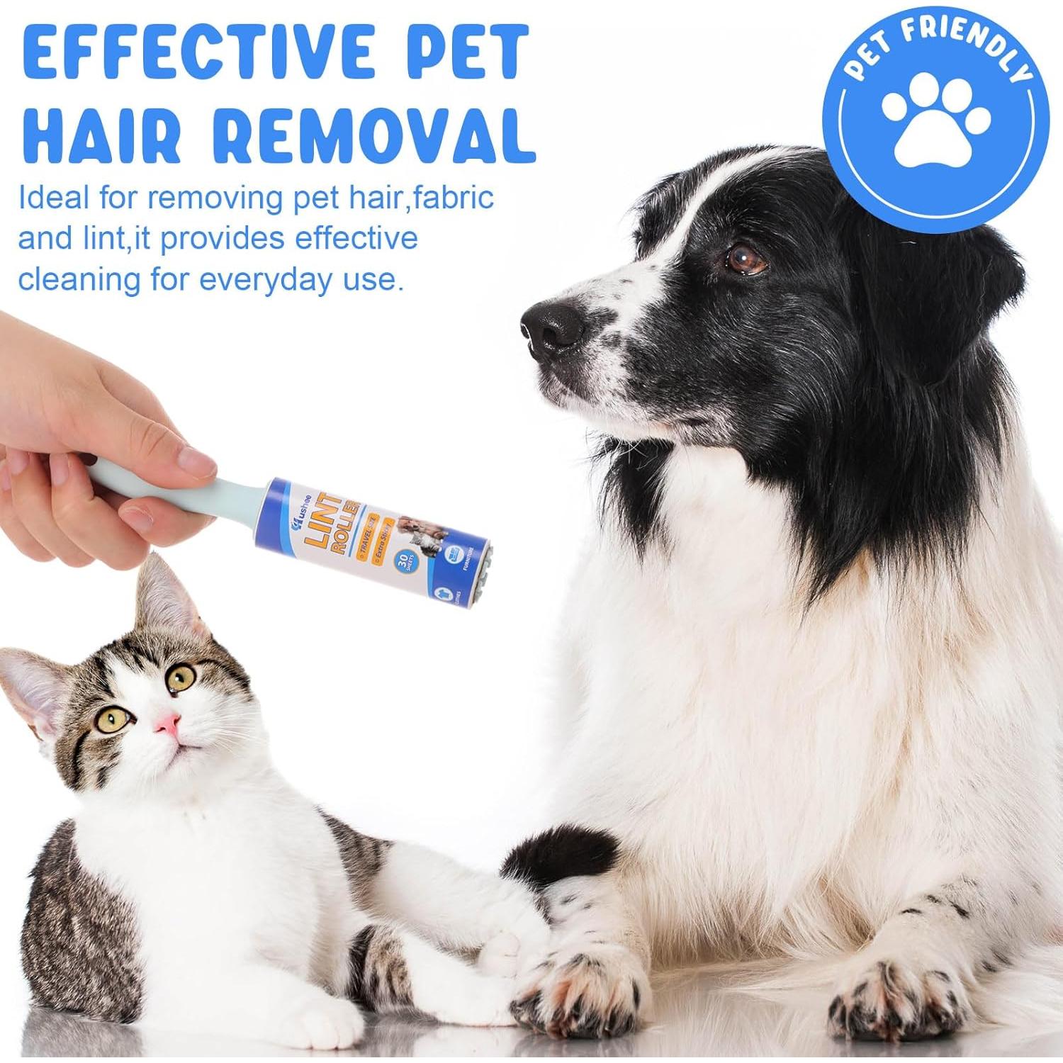 Hushee Mini Rodillo Quitapelusas Portátil 24 Piezas 15.24 cm