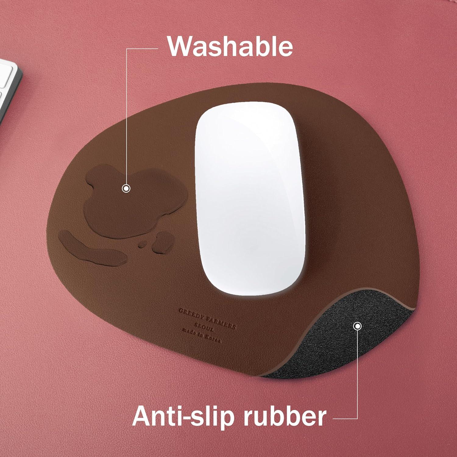 Alfombrilla de Ratón Antideslizante Greedy Farmers Chocolate