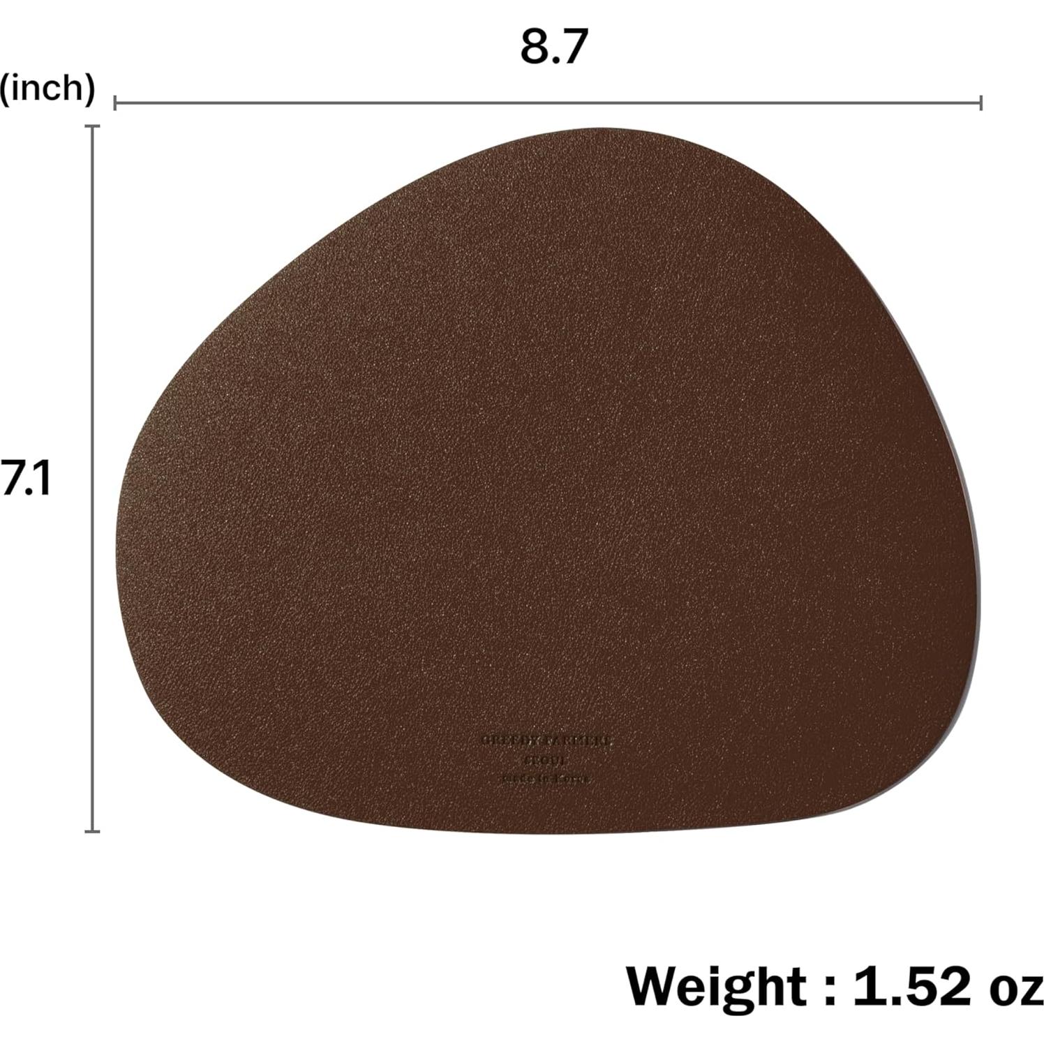 Alfombrilla de Ratón Antideslizante Greedy Farmers Chocolate