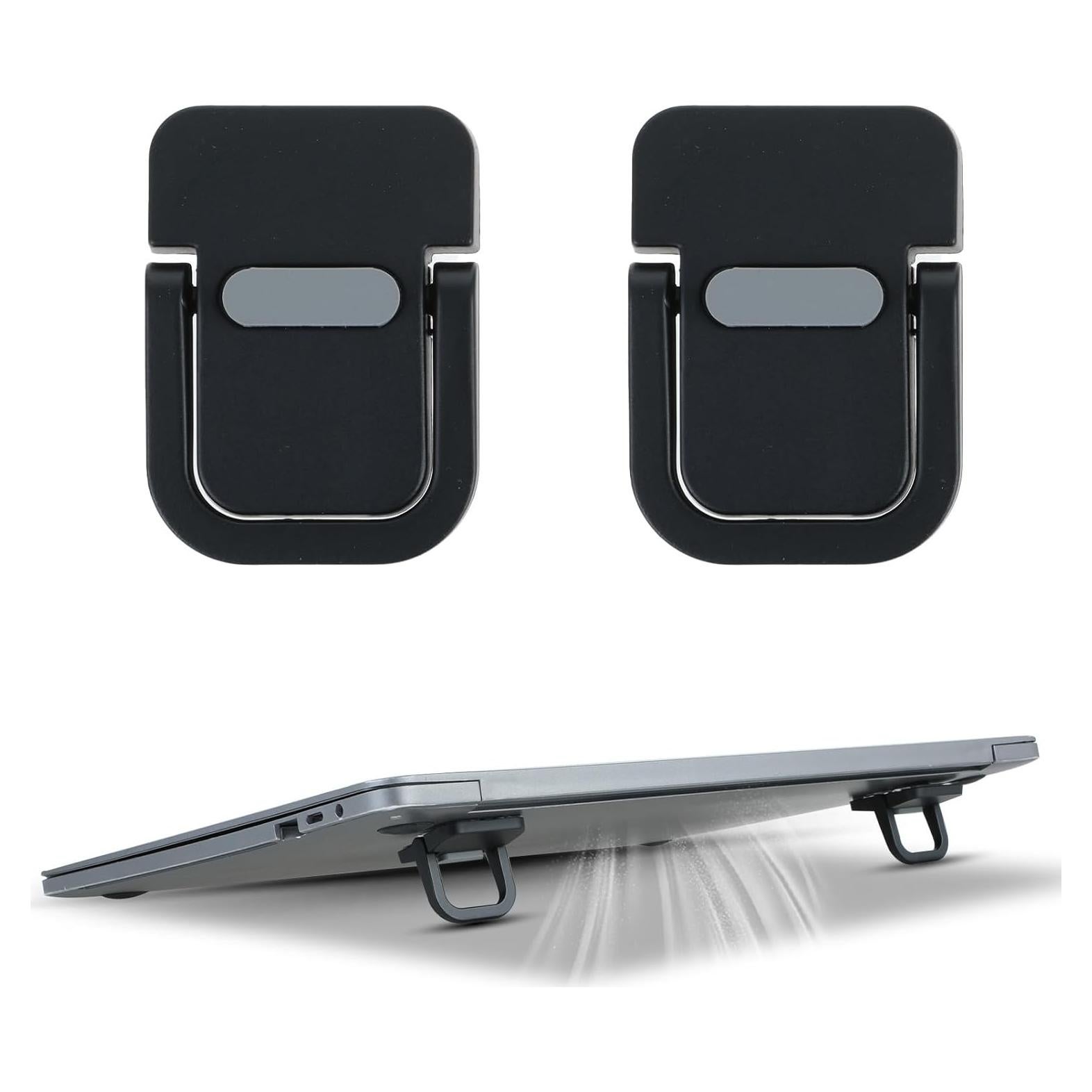 Soporte Mini Autoadhesivo para Laptop AHQiZFX - Negro