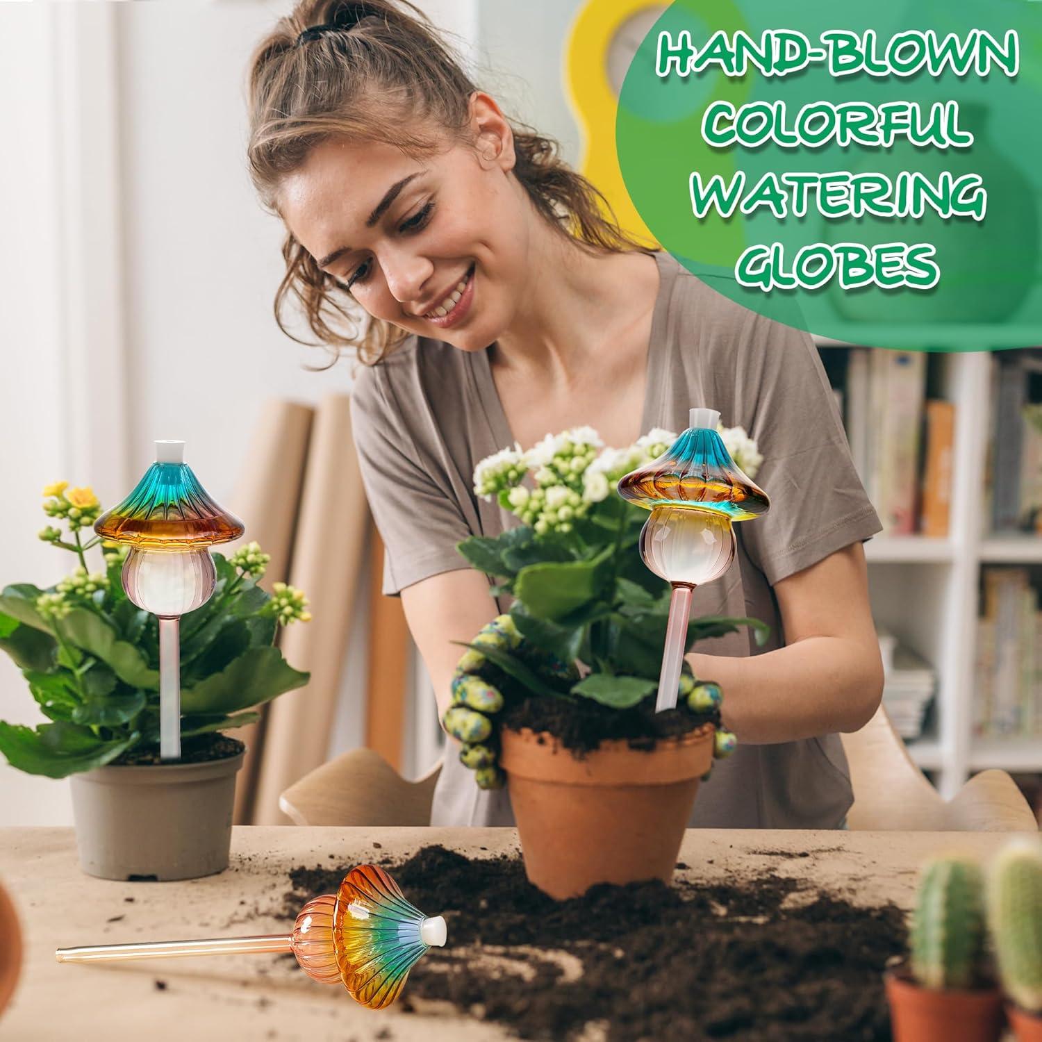 Esferas de Riego de Vidrio Kaimfdg 2 PCS para Plantas