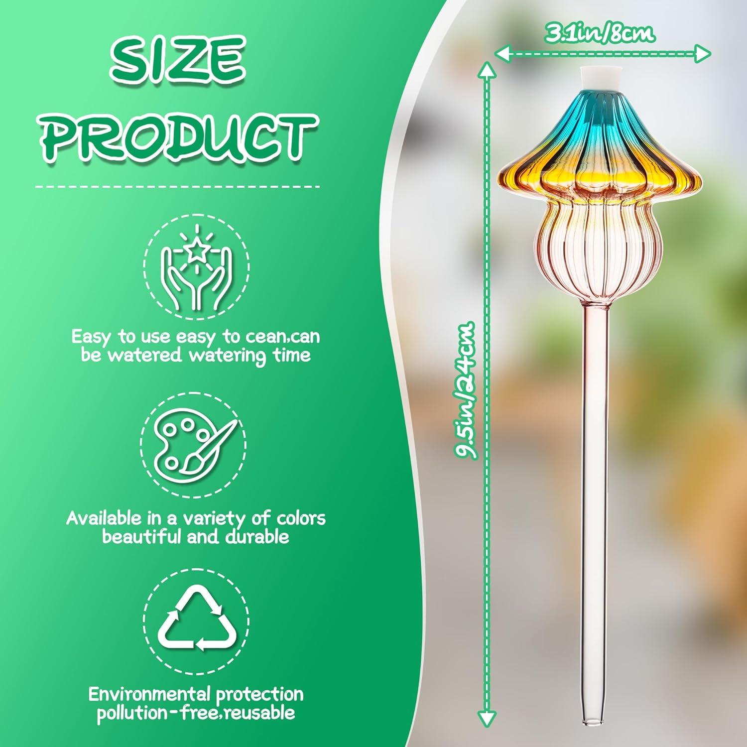 Esferas de Riego de Vidrio Kaimfdg 2 PCS para Plantas