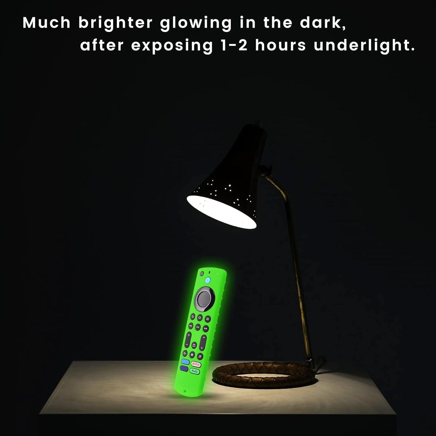 Funda de Silicona Brillante Weishan para Control Remoto Toshiba/Insignia 2021