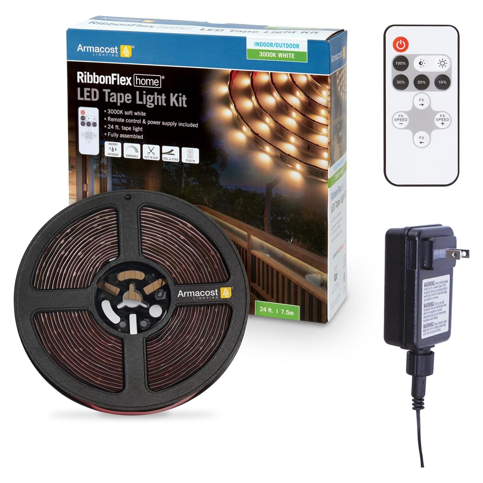 Kit de Luz LED de Tira Armacost 7.32m Regulable IP65