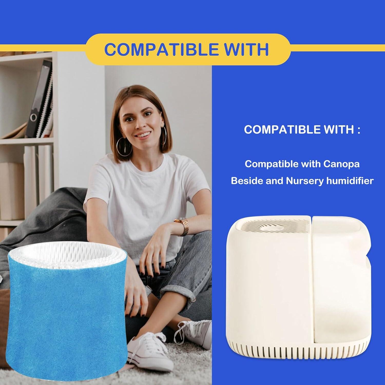 Filtro de Reemplazo para Humidificador Roninby 2.0 - Paquete de 4