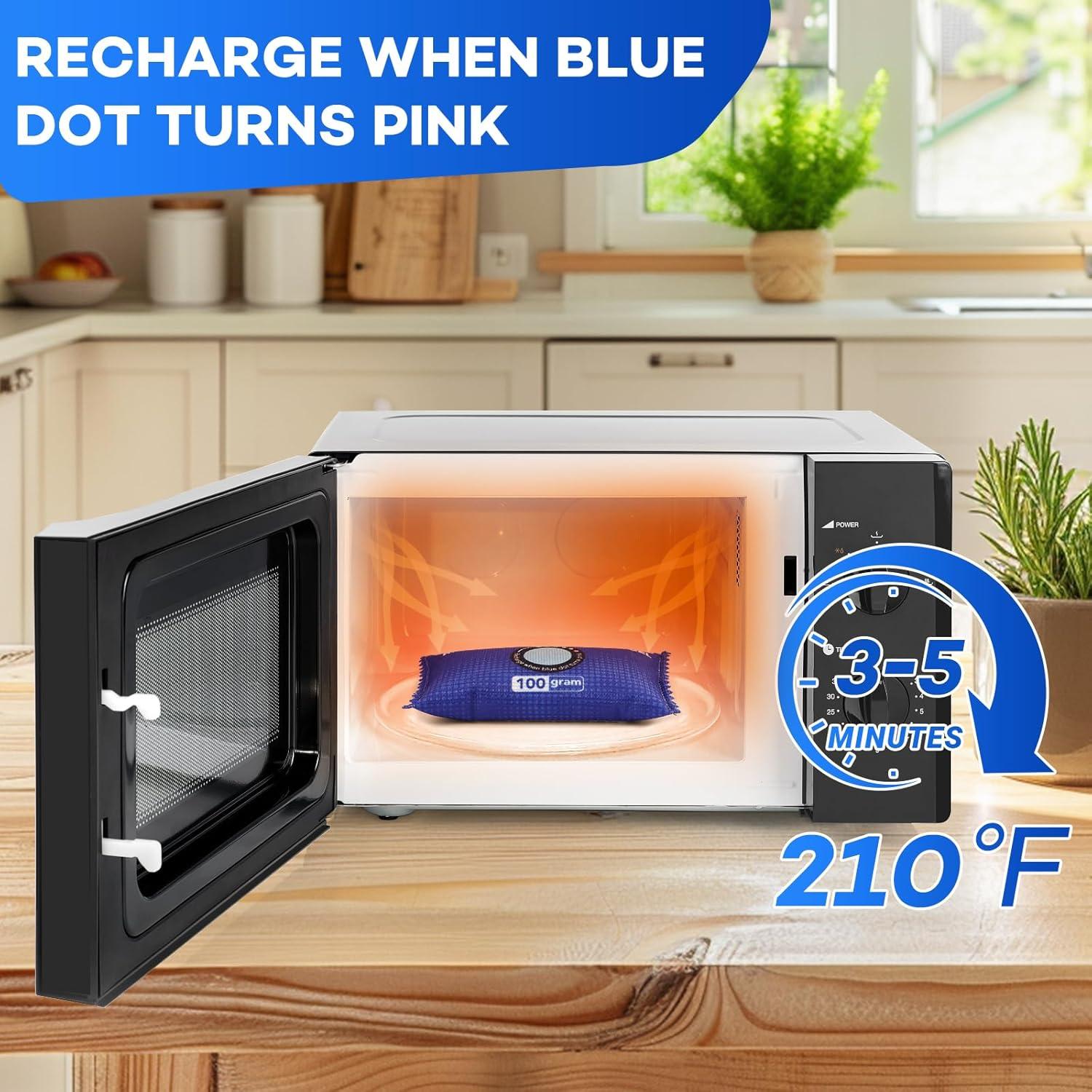 Paquetes Deshidratantes Recargables FURWEY 6 Unidades 100g