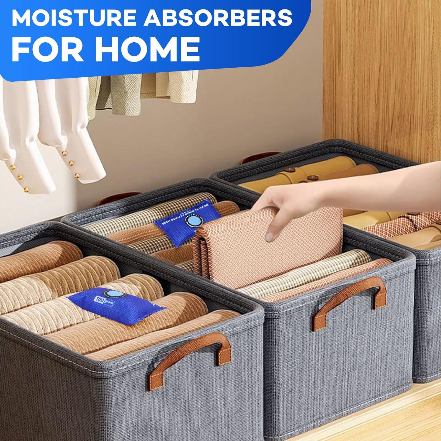 Paquetes Deshidratantes Recargables FURWEY 6 Unidades 100g